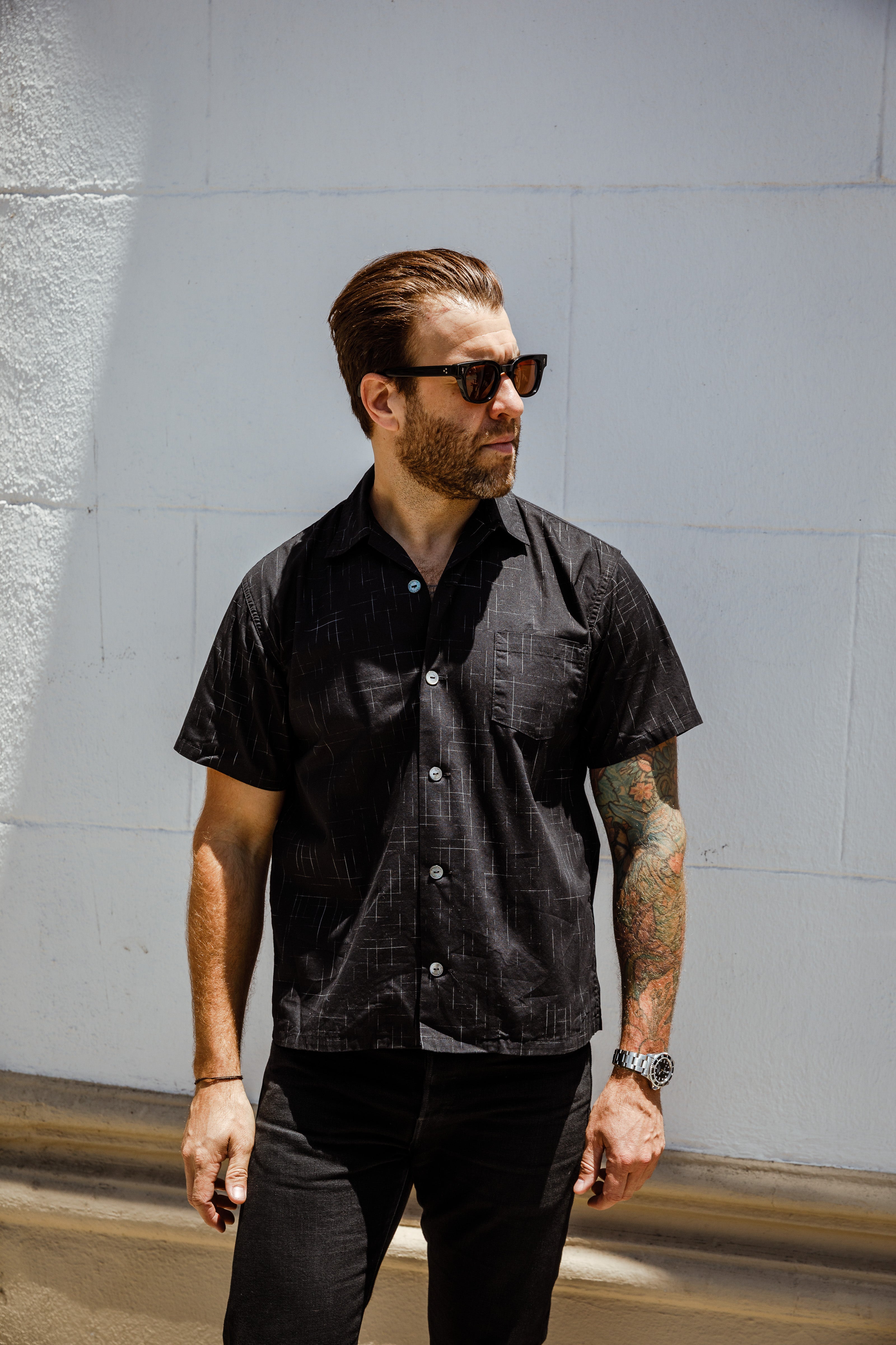 Trophy Clothing - Atomic Hawaiian S/S Shirt - Black