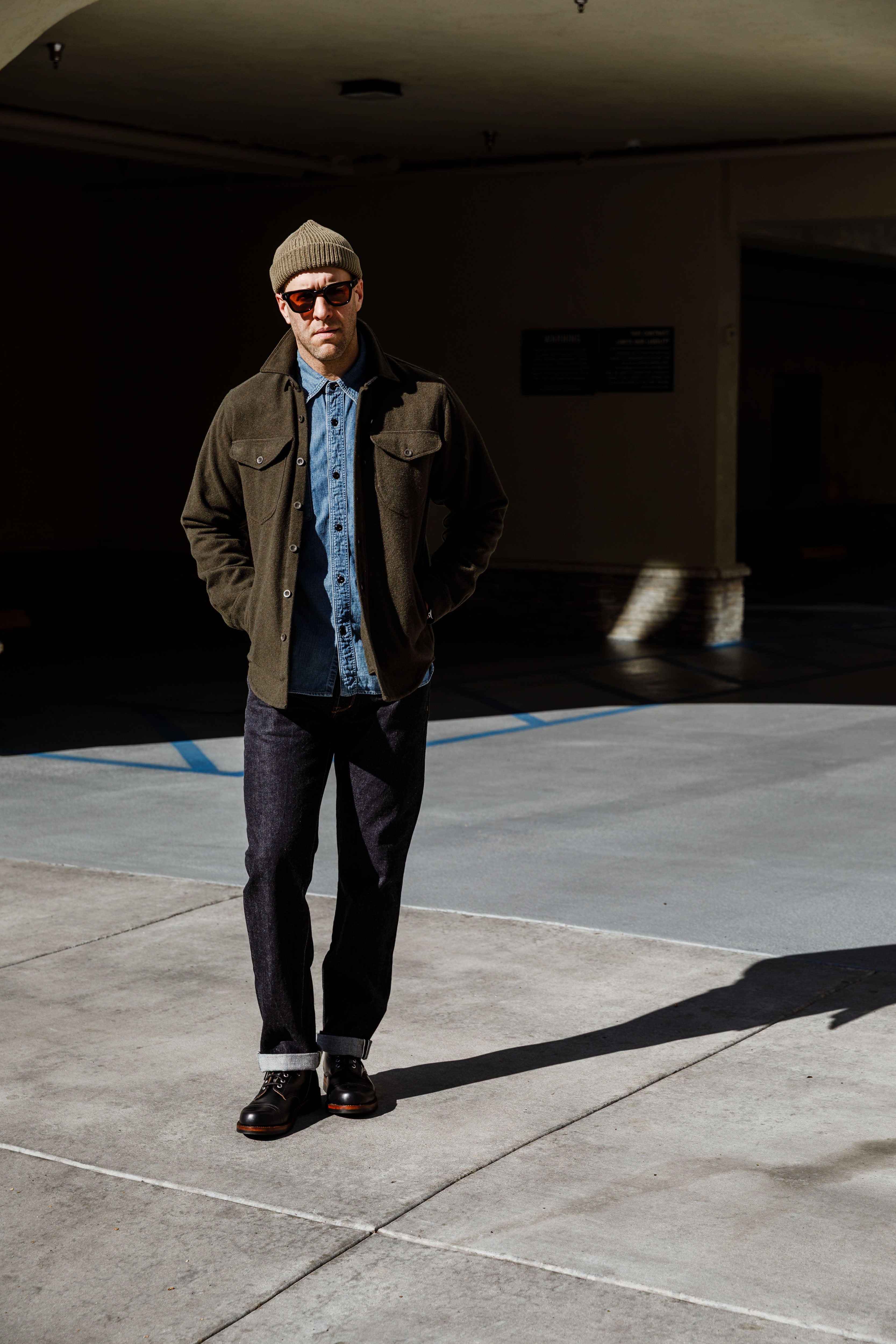 Benzak Denim Developers - B-02 Regular Straight - 14 oz. Forties Era Selvedge