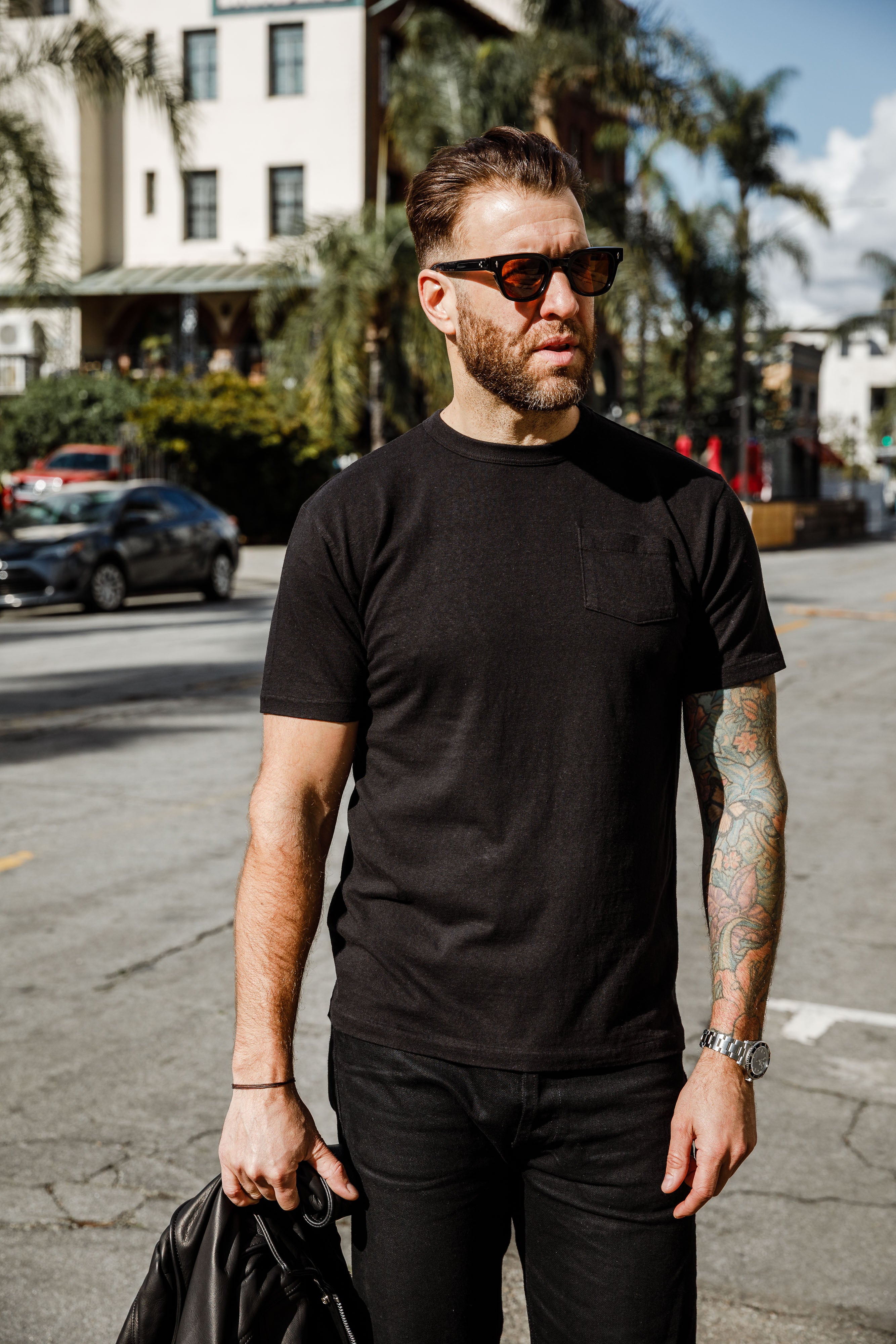 Sunray Sportswear - Hanalei Pocket T-Shirt - Anthracite