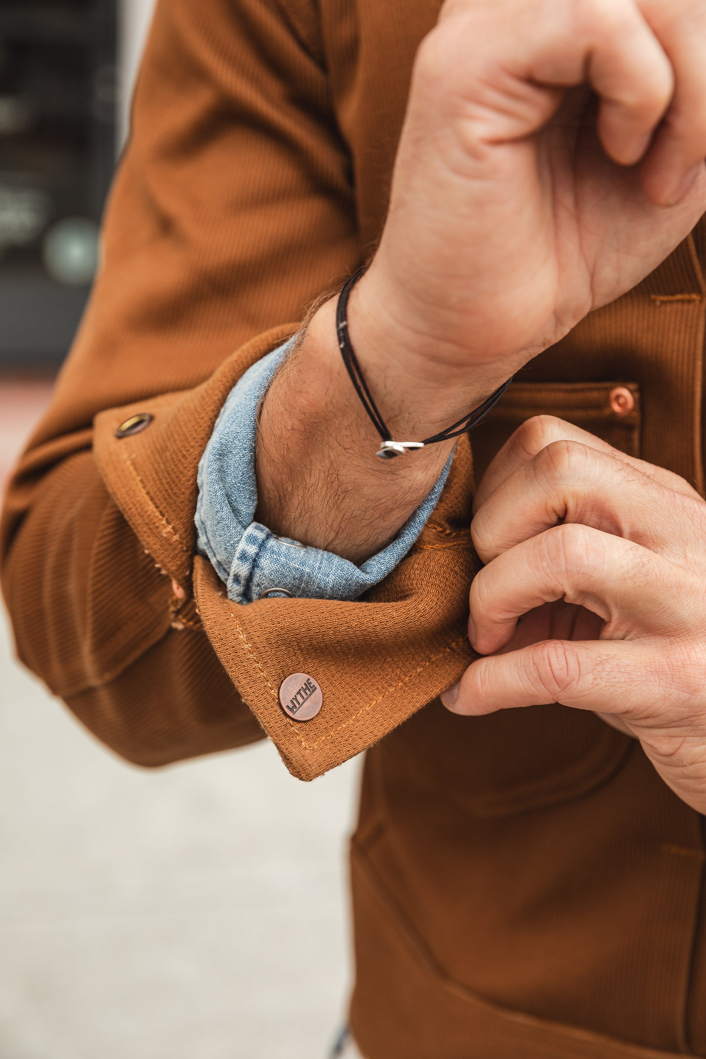 Wythe - Two Pocket Ranch Jacket - Bay Brown