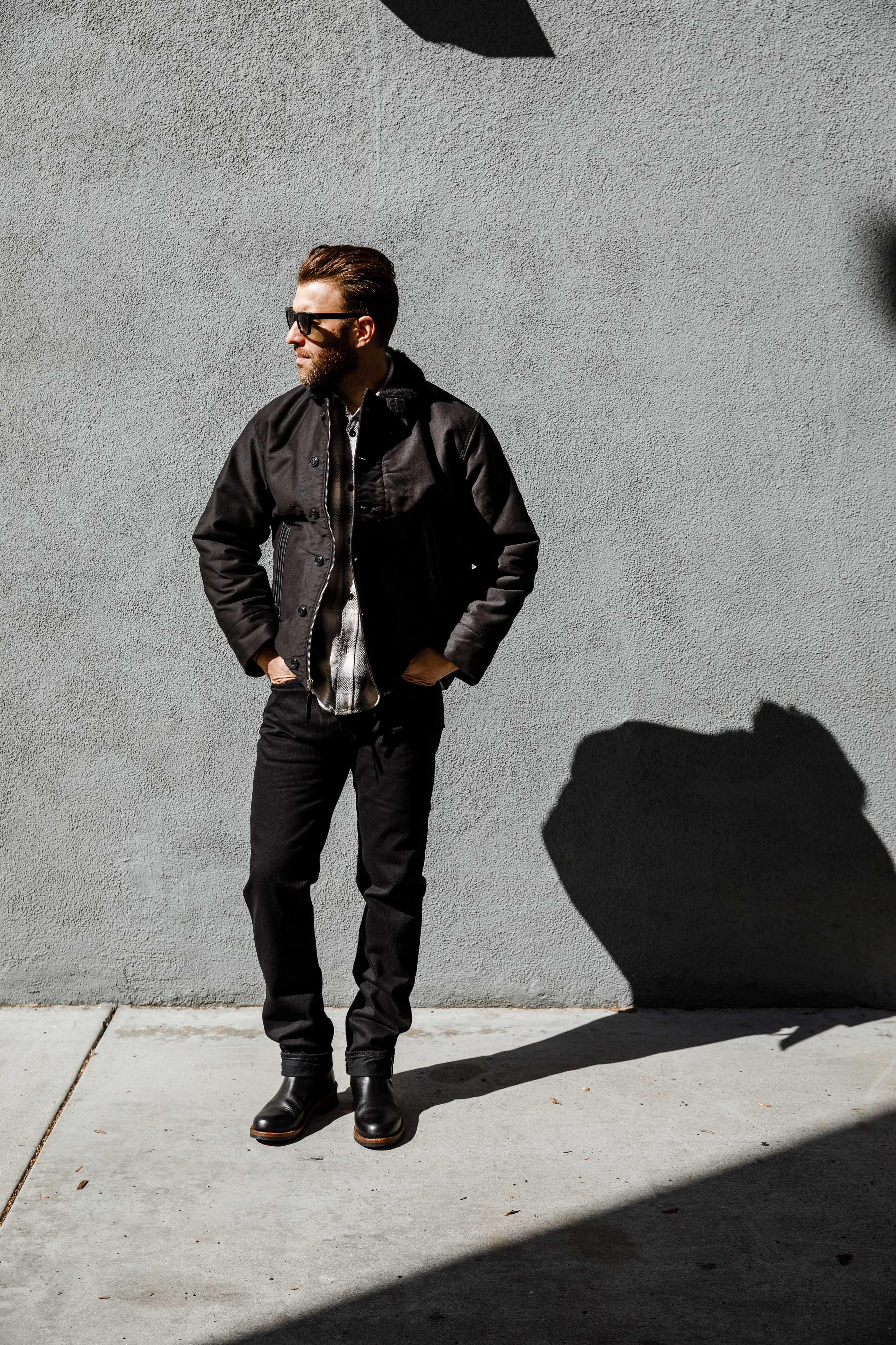 Edwin Japan - Regular Taper (AKT33) - 13.5oz Rinsed Black Selvedge