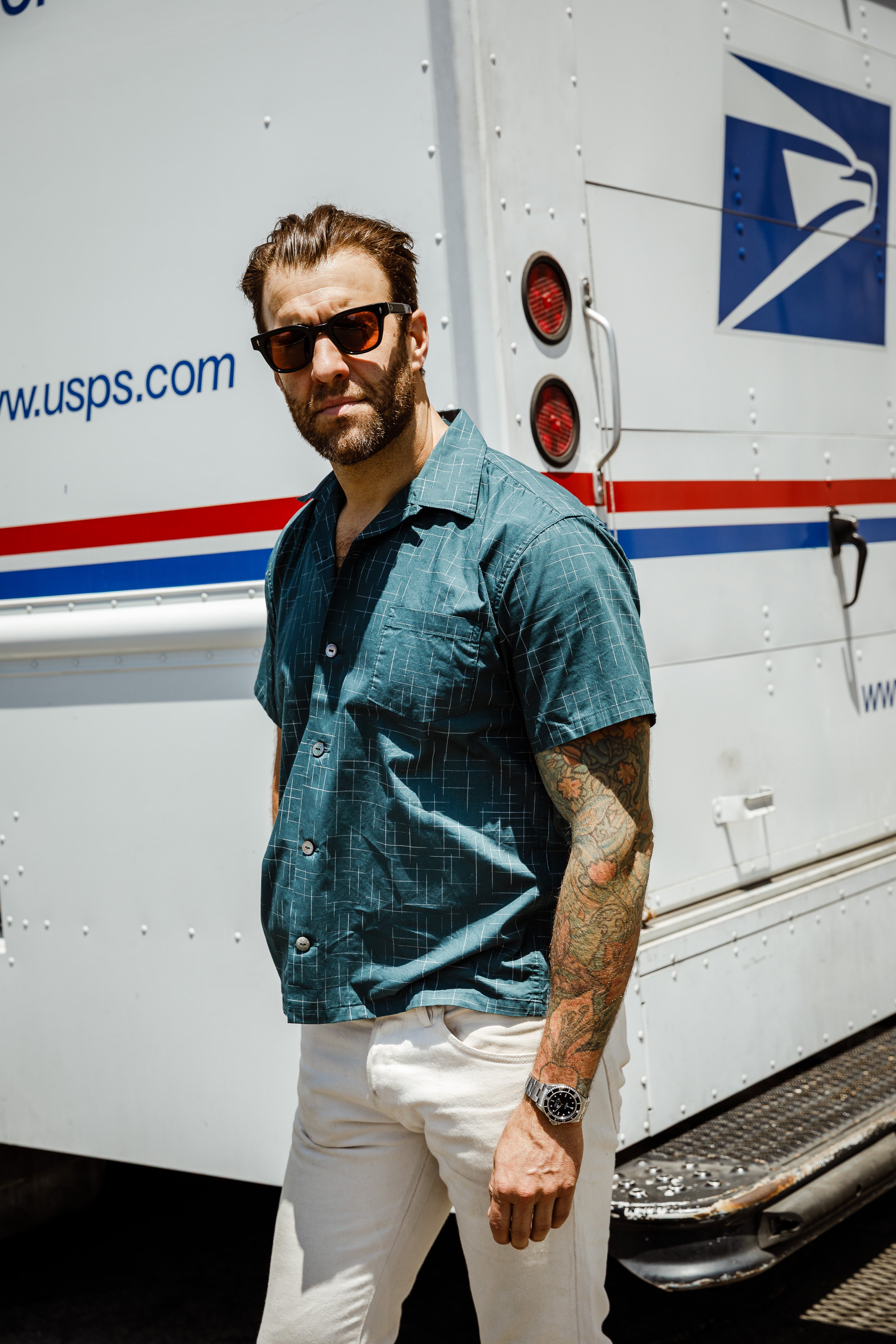 Trophy Clothing - Atomic Hawaiian S/S Shirt - Green