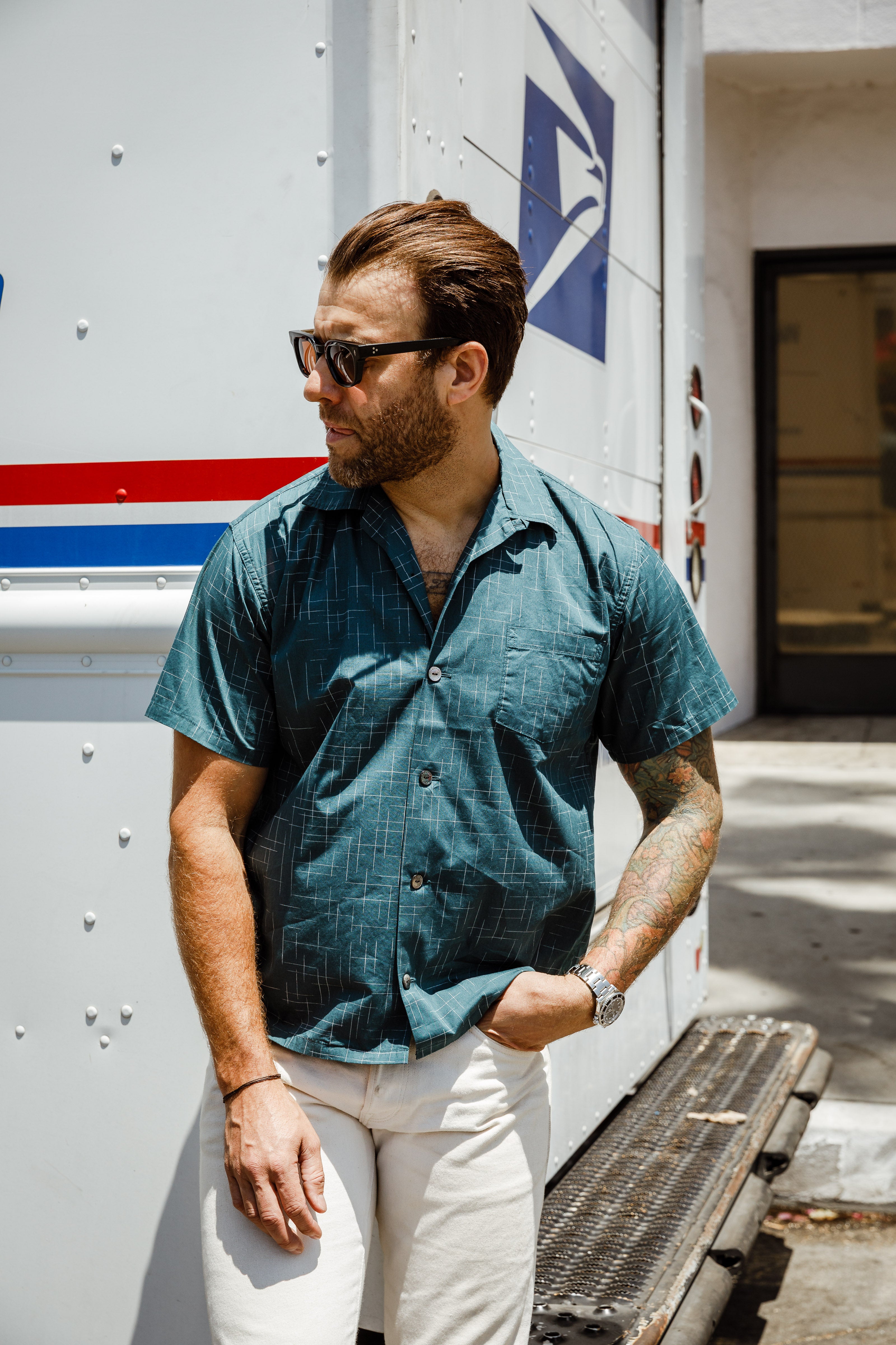 Trophy Clothing - Atomic Hawaiian S/S Shirt - Green