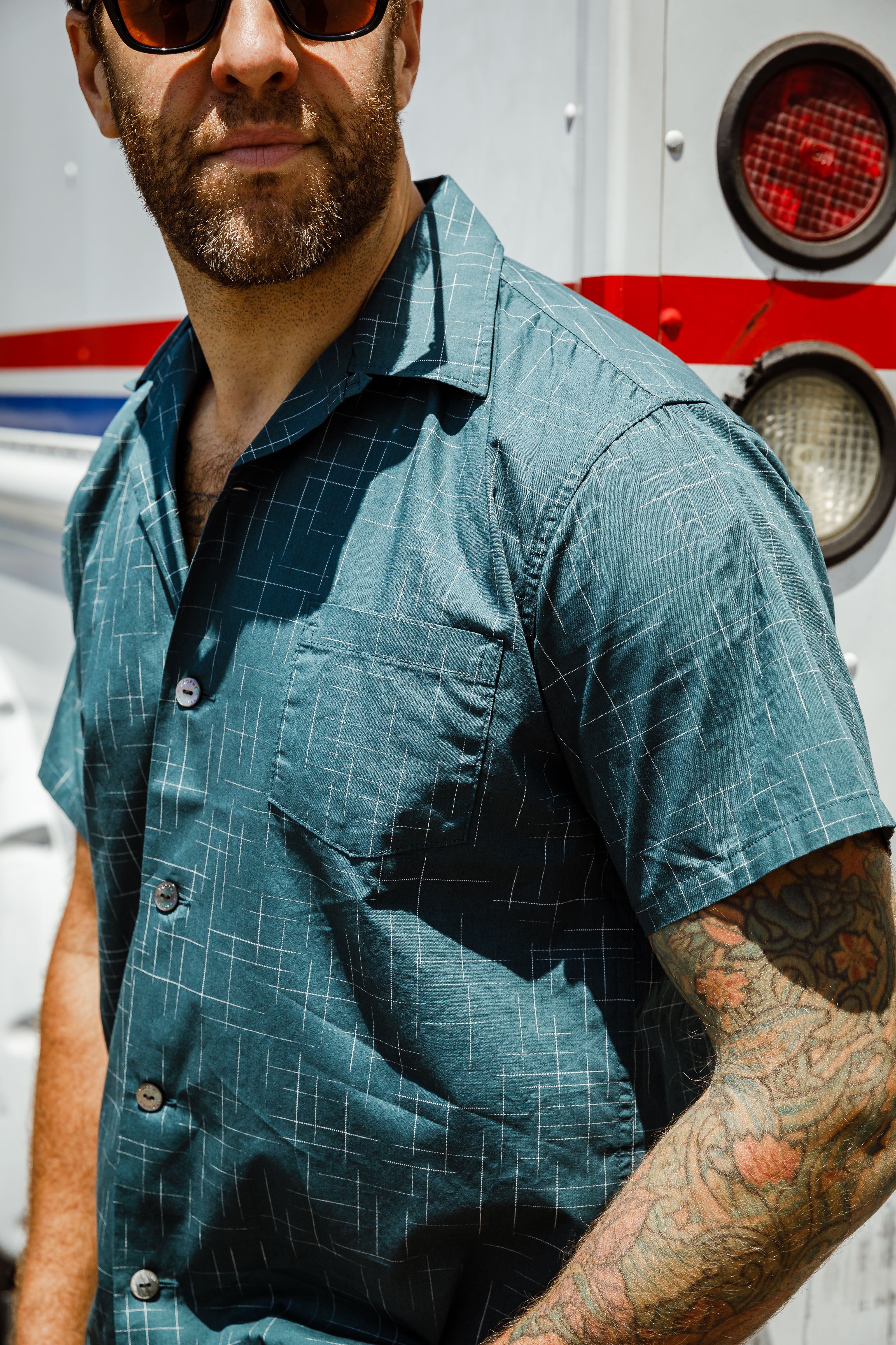Trophy Clothing - Atomic Hawaiian S/S Shirt - Green