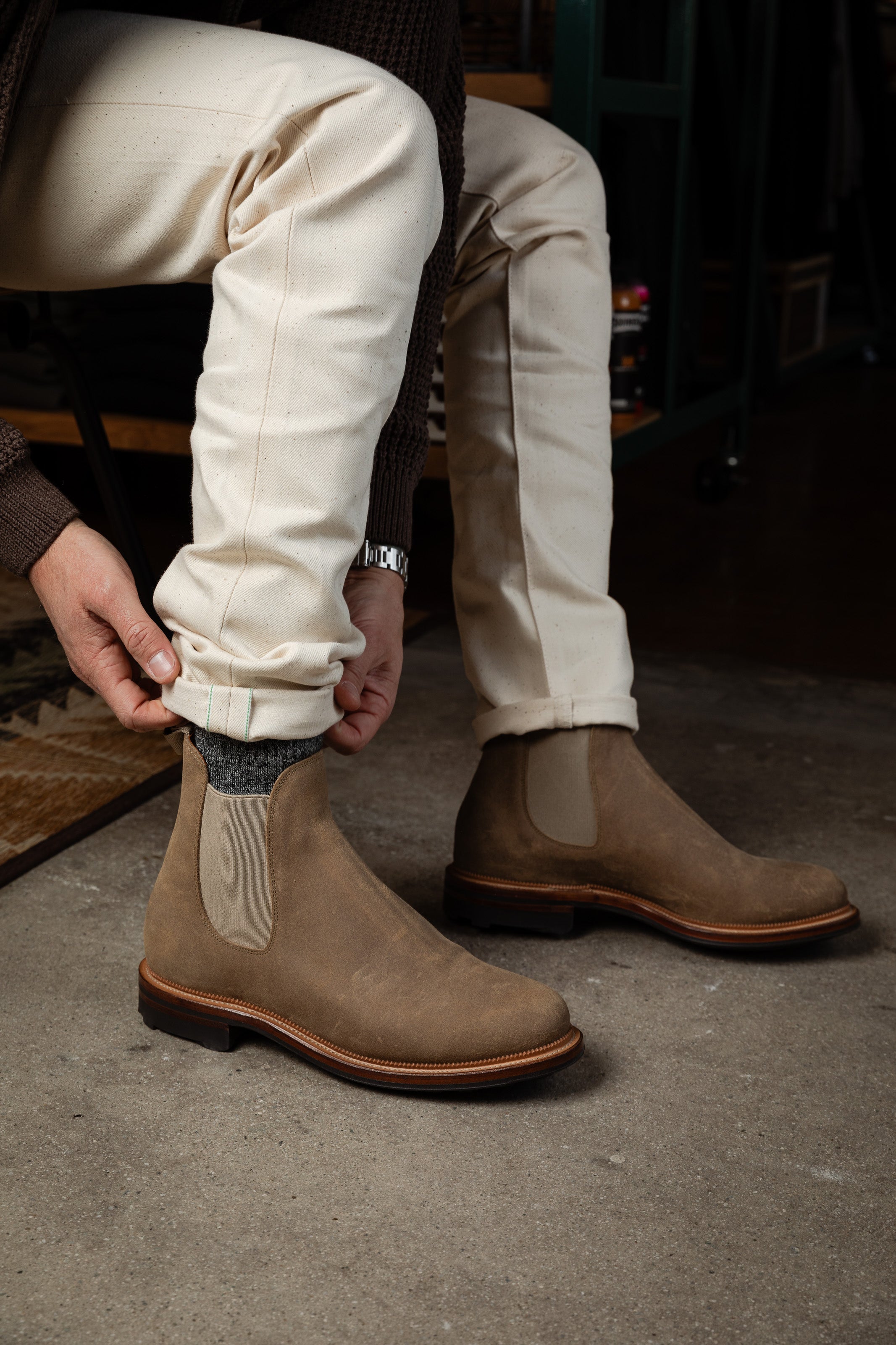 Viberg shop chelsea sizing