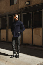 Benzak Denim Developers - CPO OverShirt - 14 oz Dark Navy Wool