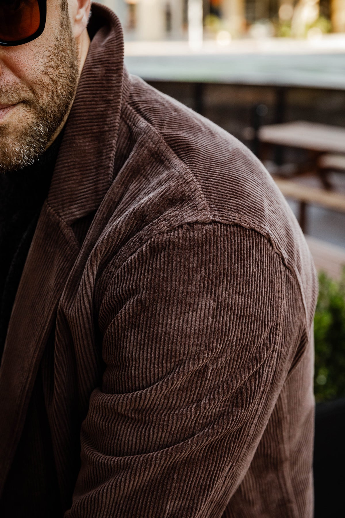 3sixteen - Work Blazer - Brown Corduroy