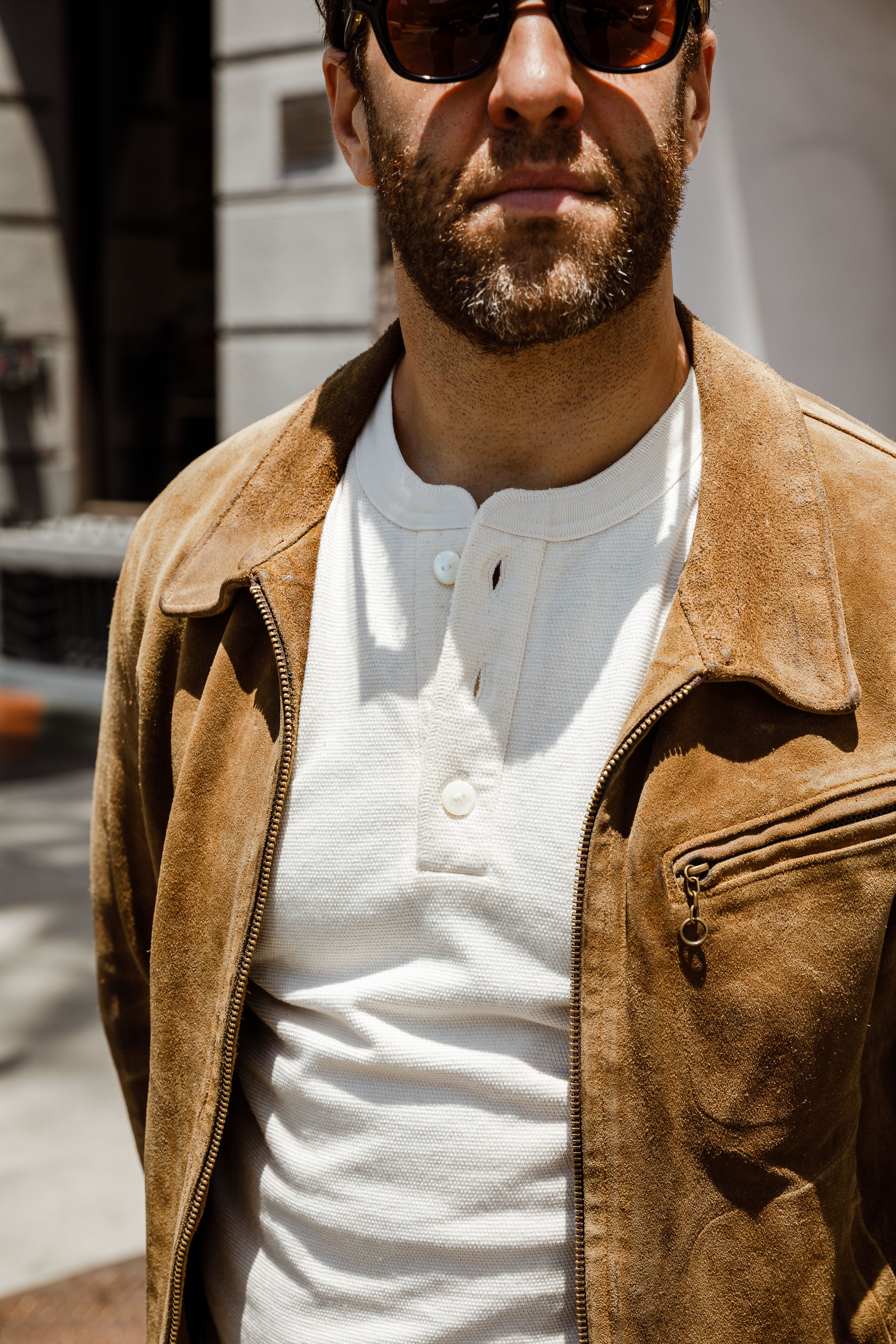 Trophy Clothing - Utility Mil S/S Henley - Natural
