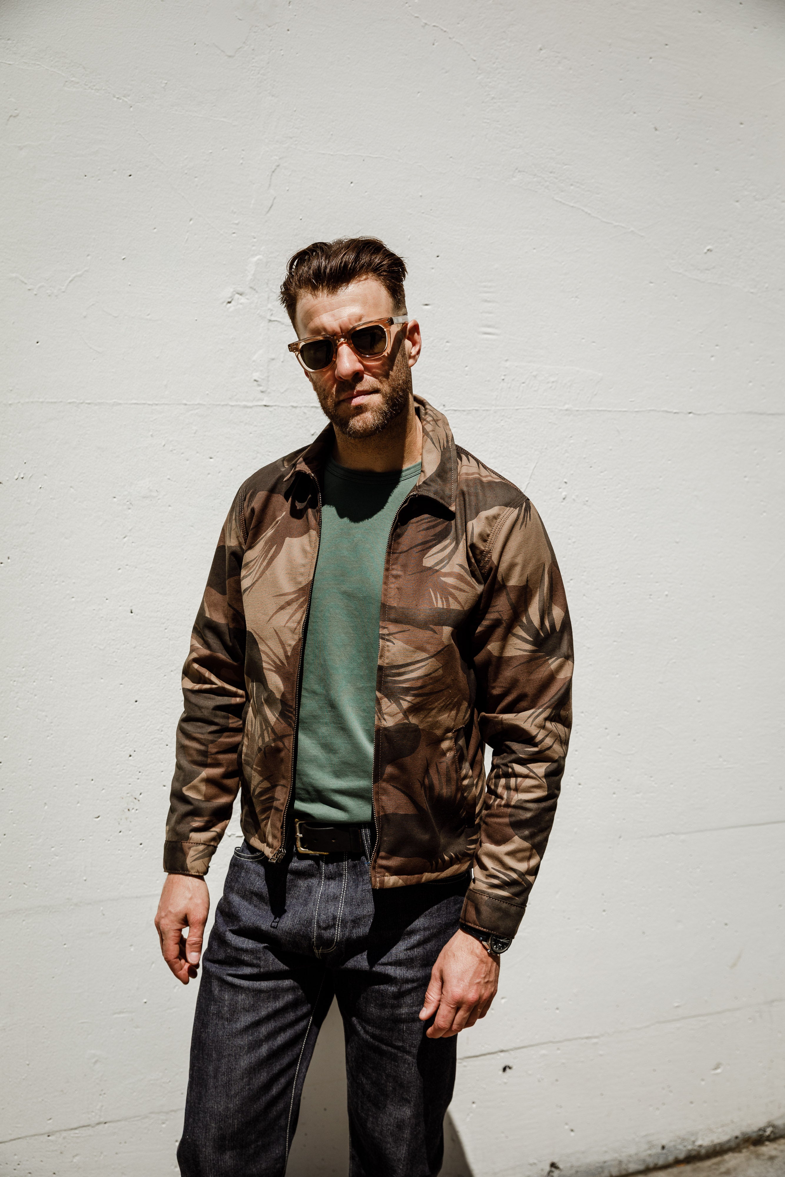 Naked & Famous - Zip Jacket - Fern Camo