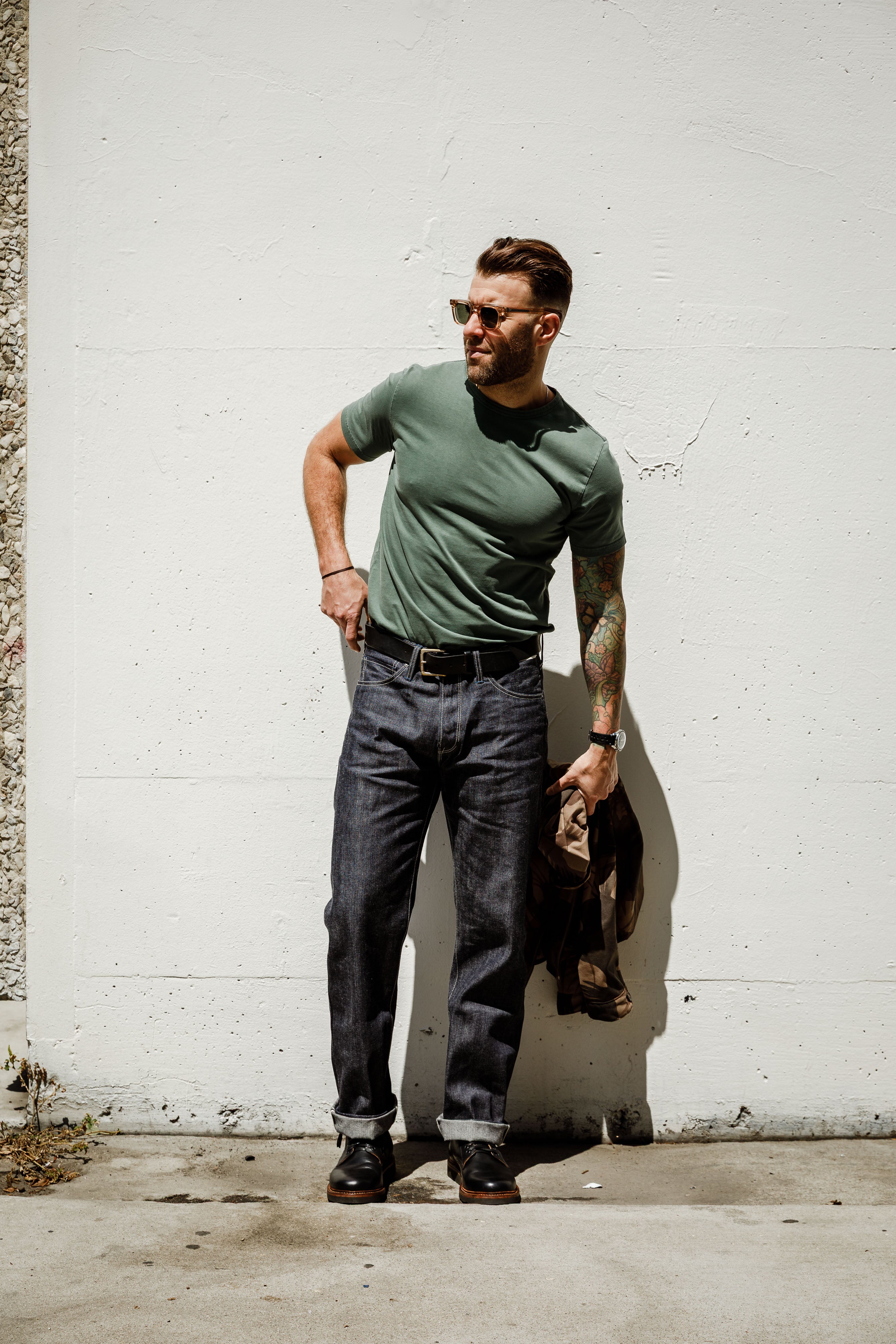 その他 Boylife Benzak Denim Developers - B-07 Relaxed Straight Leg - 10 oz