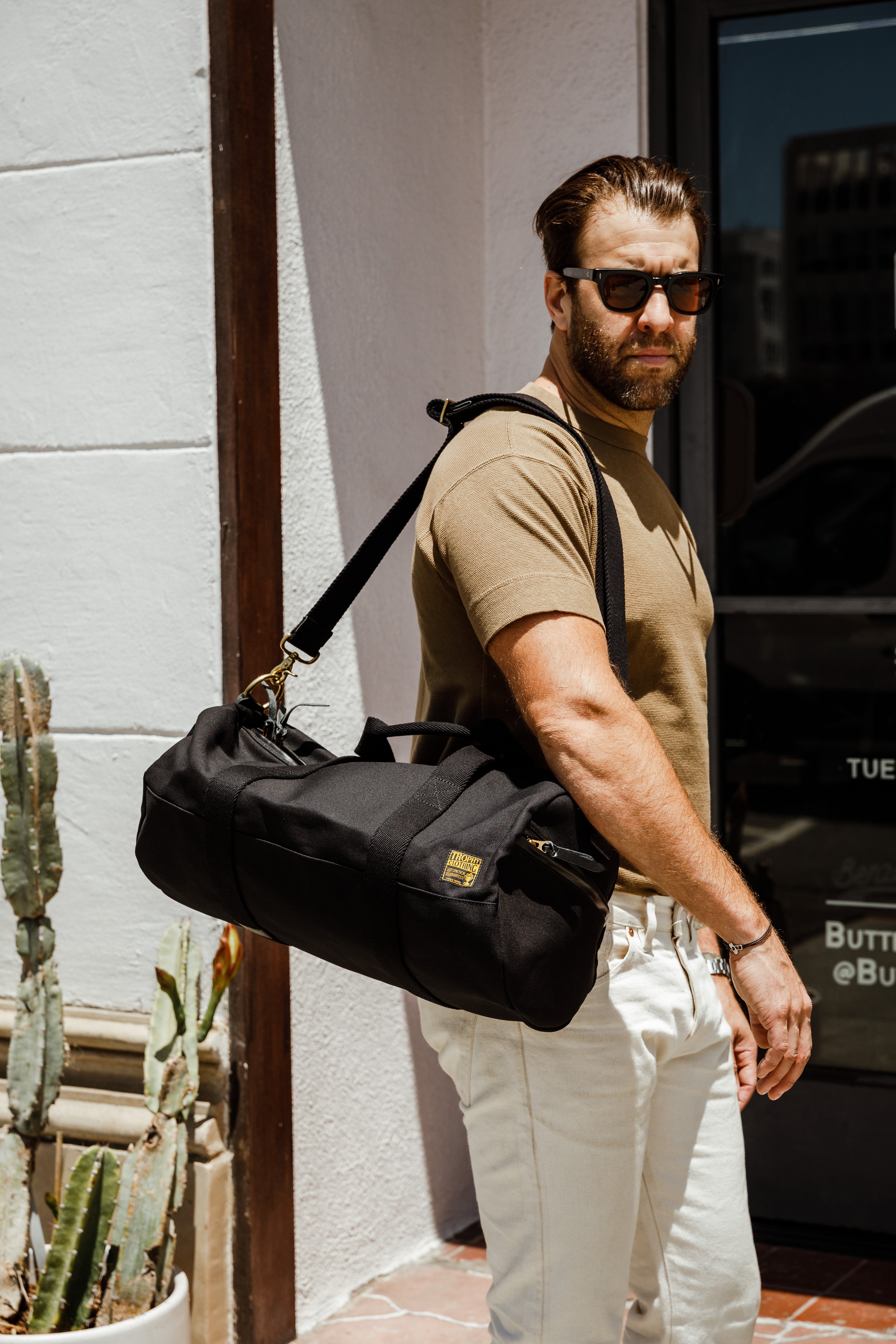 Trophy Clothing - Road Trip Bag - Medium - Black