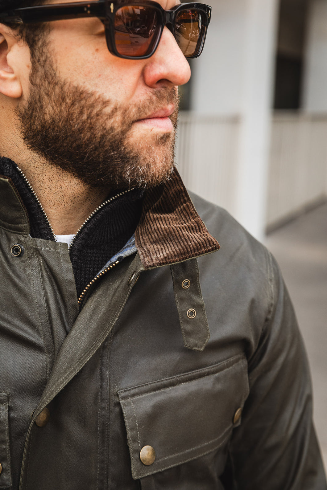 Addict Clothes - Waxed BMC Jacket - Olive – ButterScotch LB