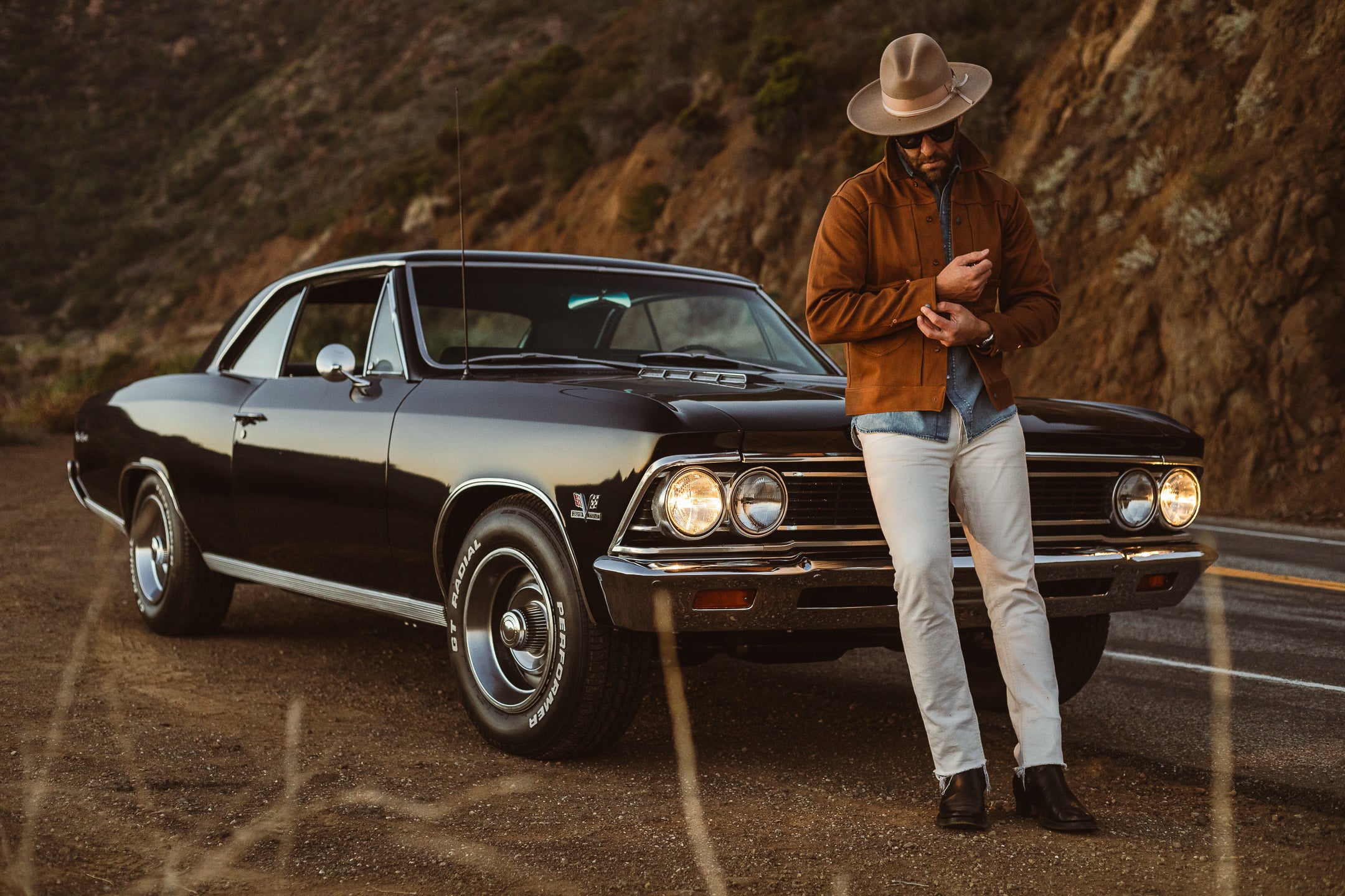 Wythe - Two Pocket Ranch Jacket - Bay Brown