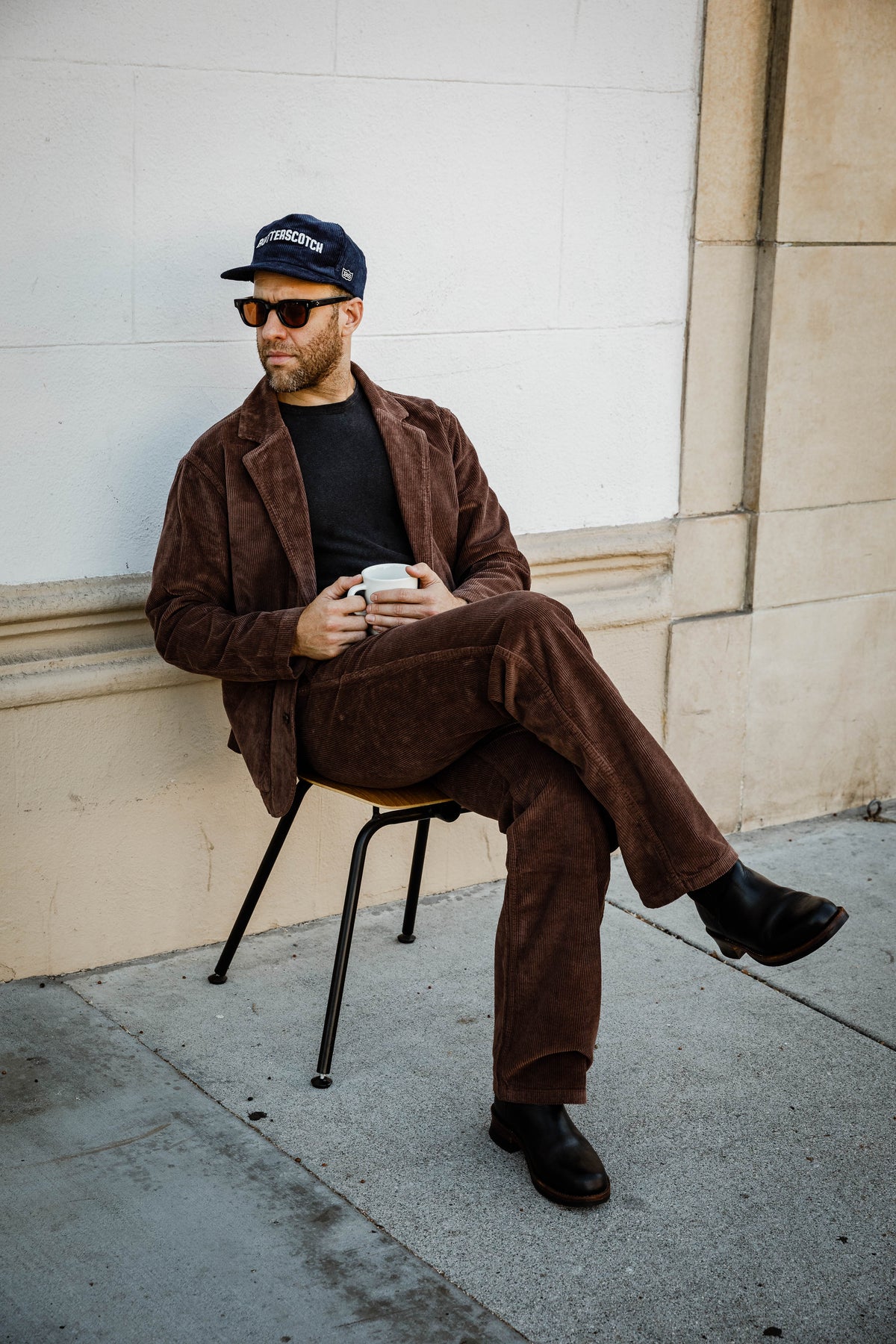 3sixteen - Work Pant - Brown Corduroy