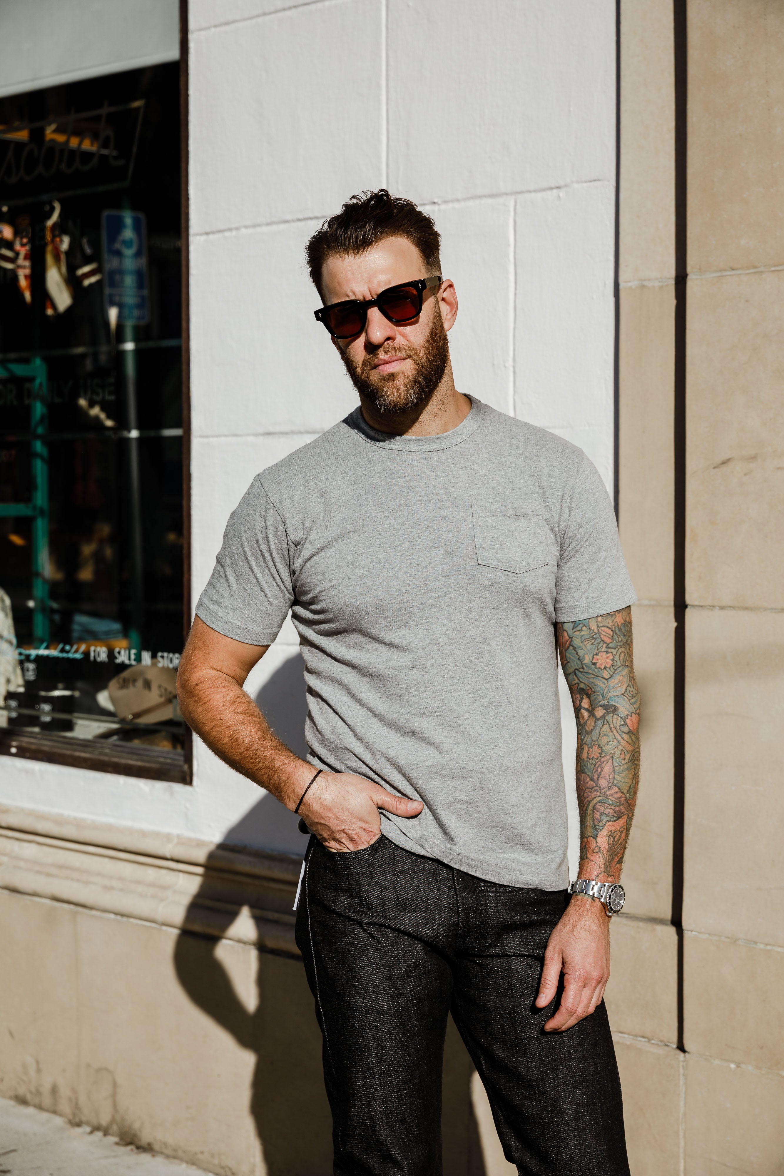 Sunray Sportswear - Hanalei Pocket T-Shirt - Hambledon Grey