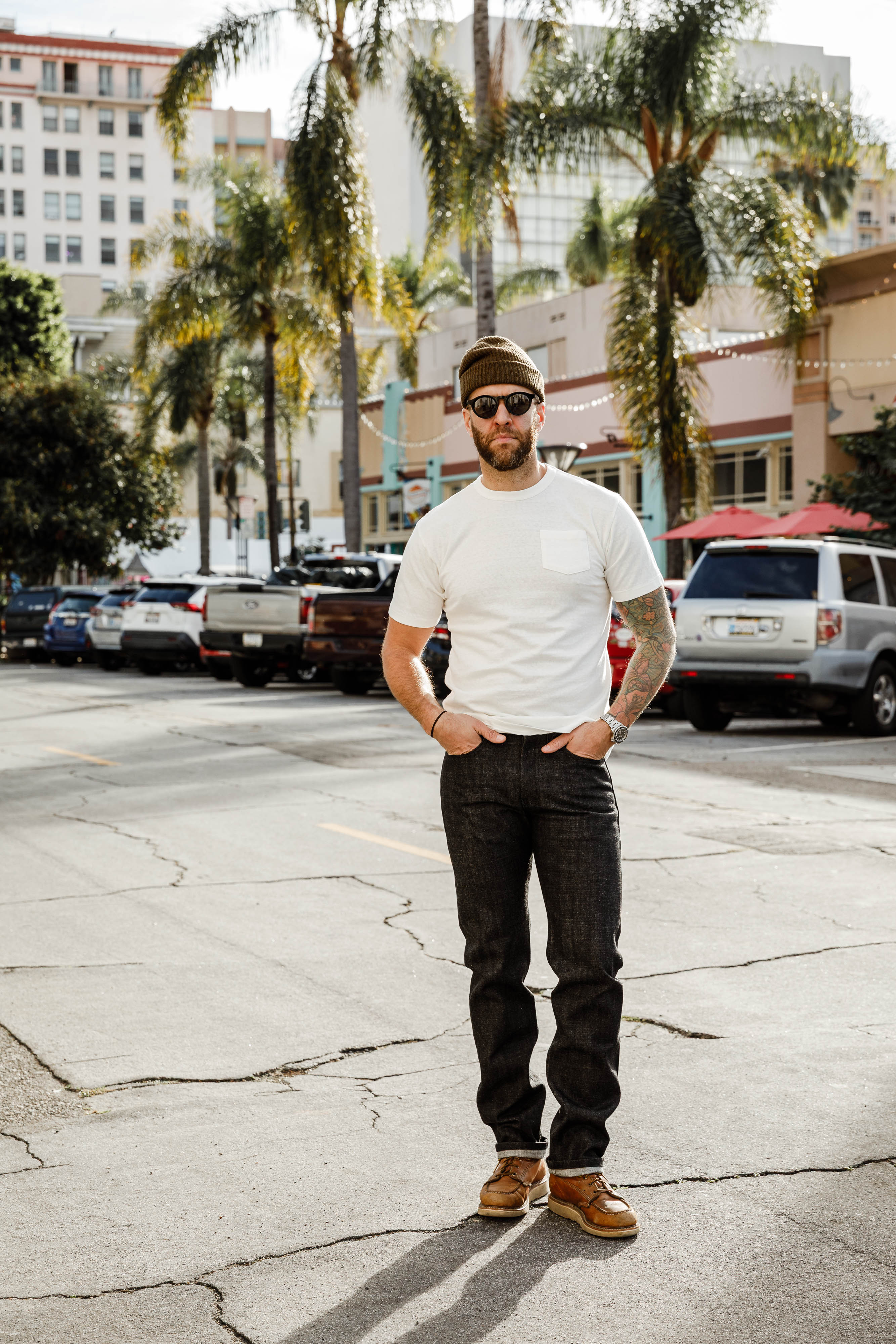 Sunray Sportswear - Hanalei Pocket T-Shirt - Off White