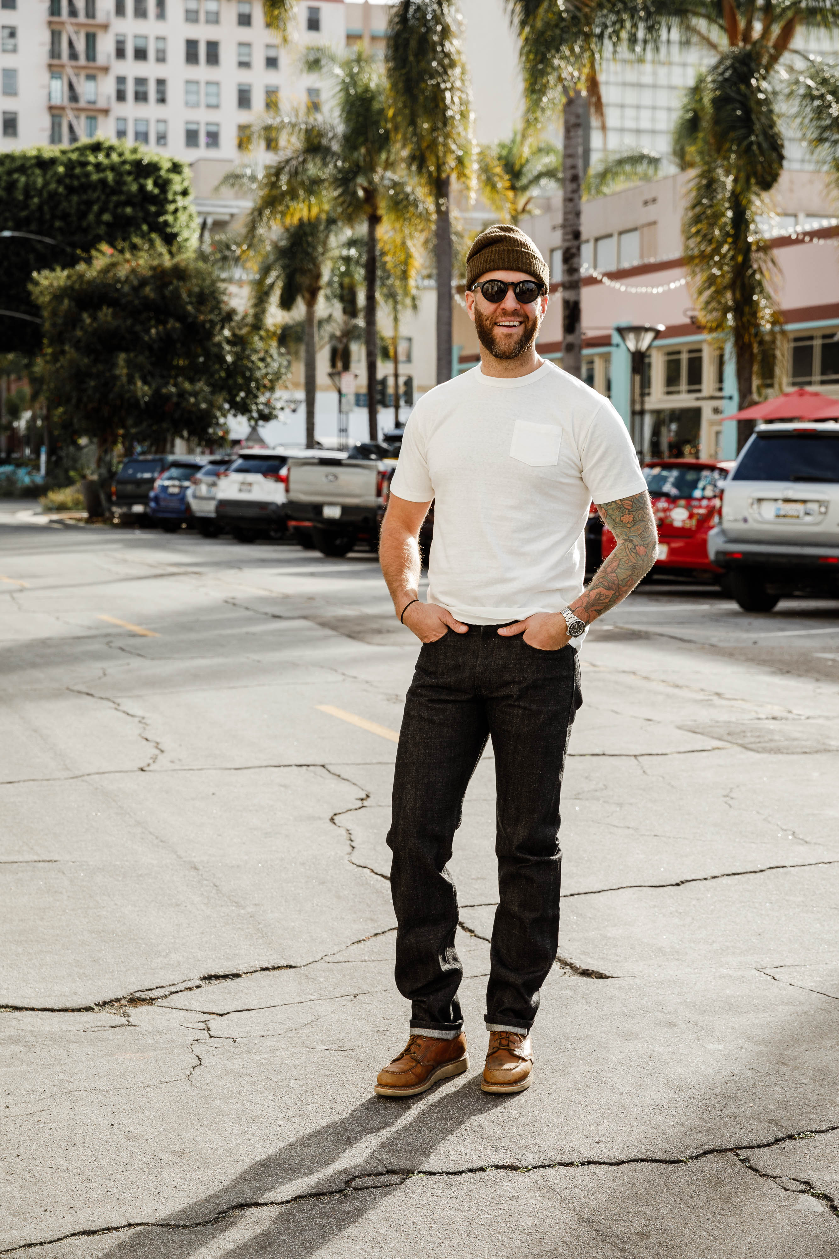 Sunray Sportswear - Hanalei Pocket T-Shirt - Off White