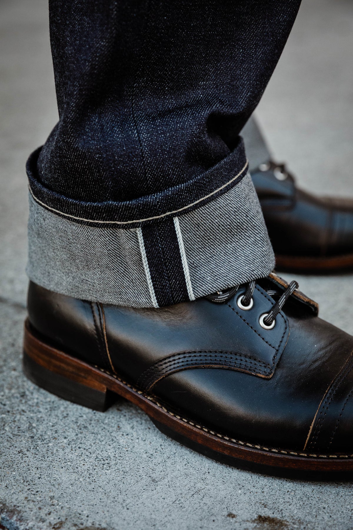 Naked & Famous - True Guy - FoxFibre® Green Weft Selvedge
