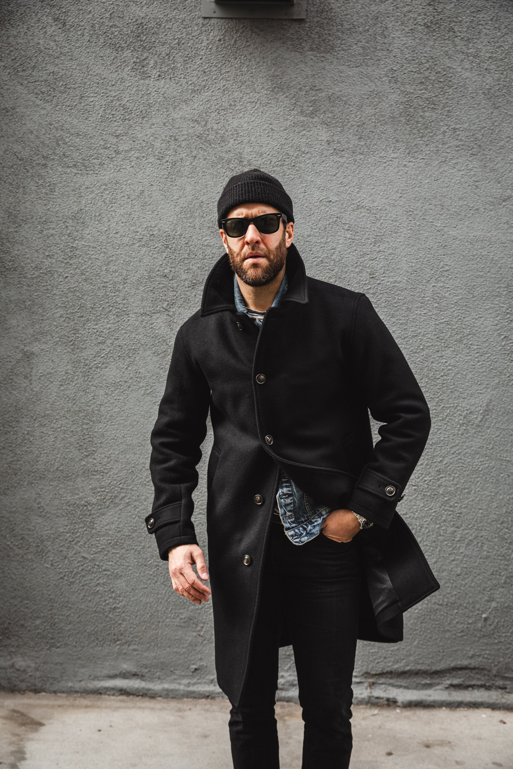 Heavy wool outlet coat