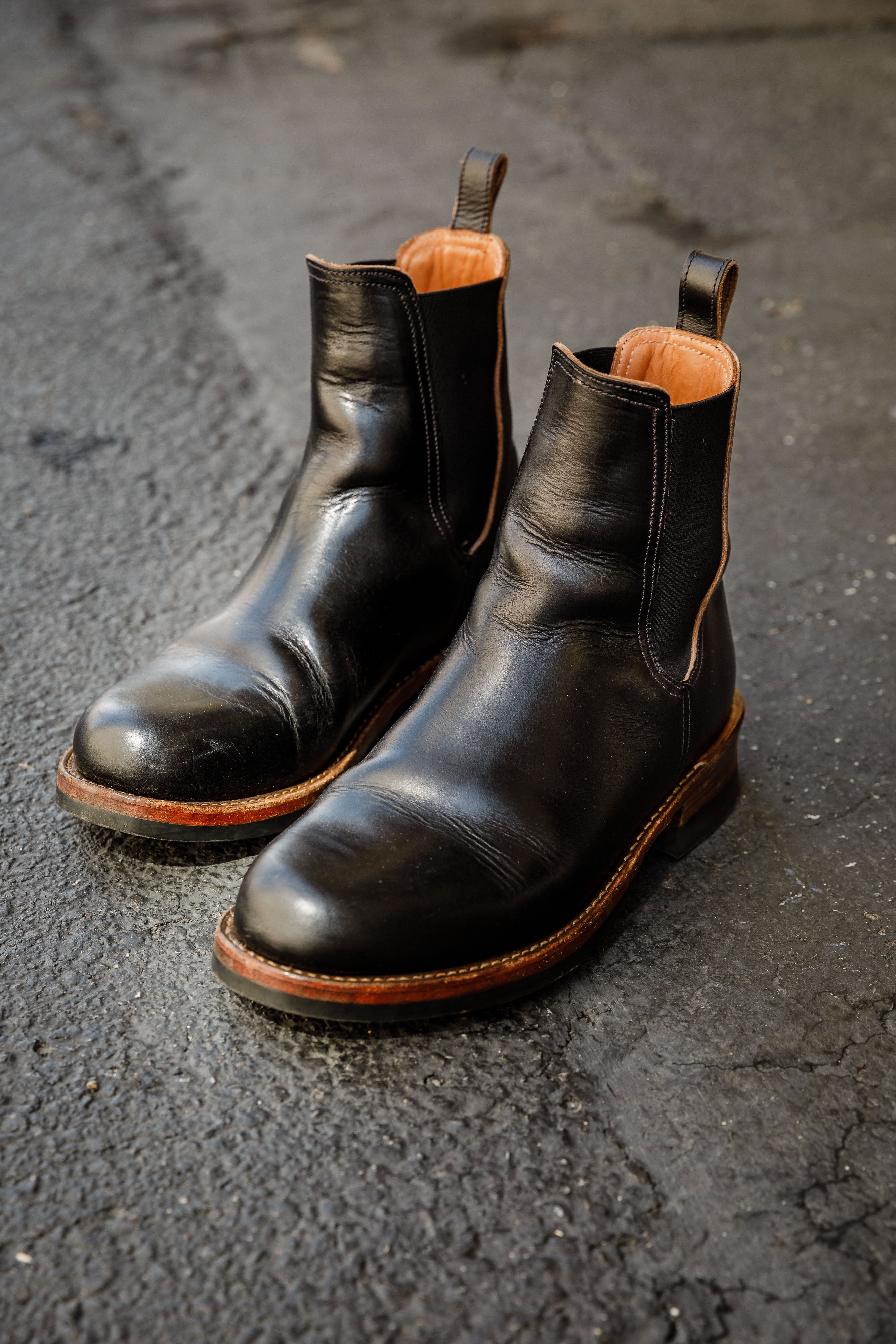 ButterScotch Boots - Clubman Chelsea - Black Chromexcel