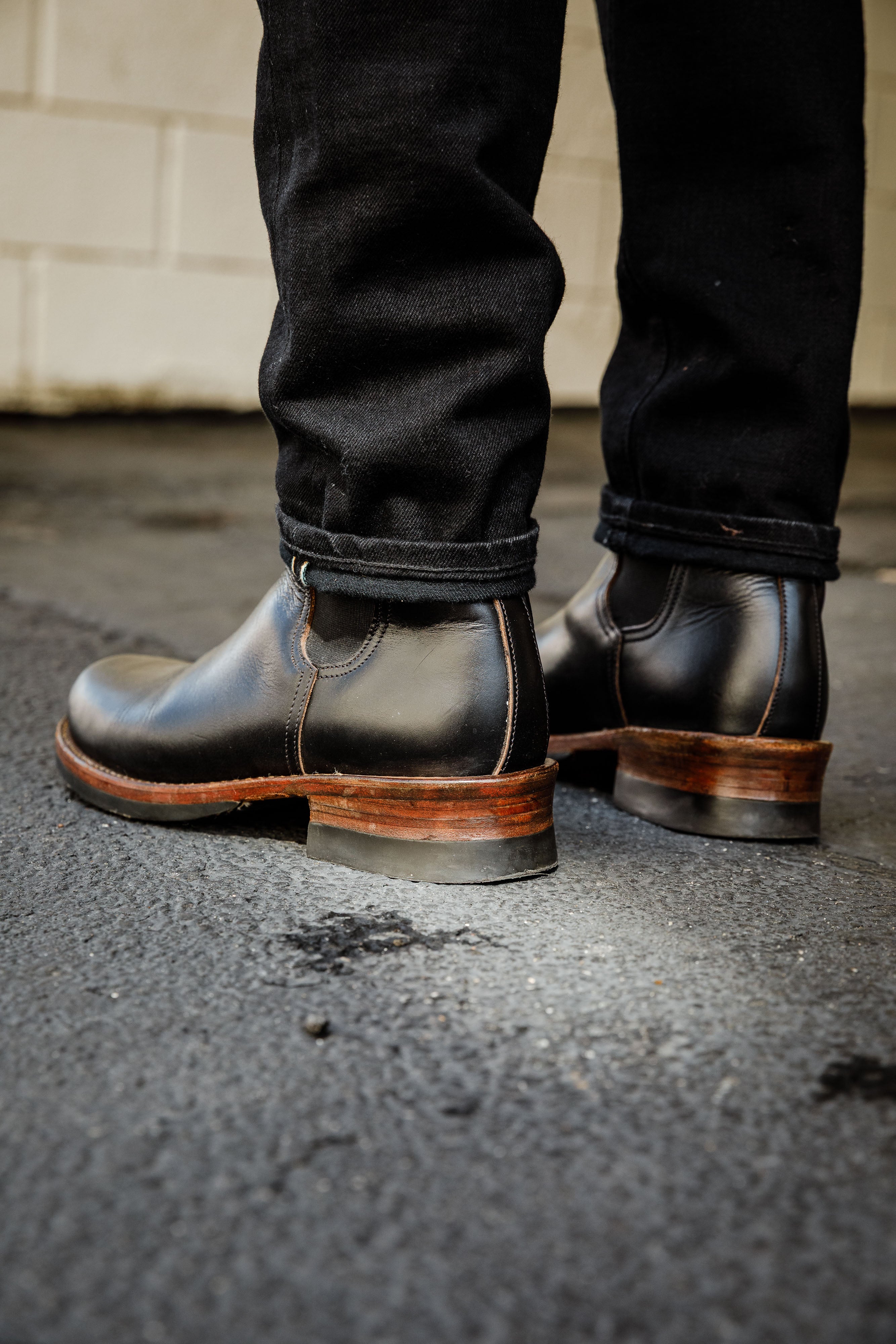 ButterScotch Boots - Clubman Chelsea - Black Chromexcel