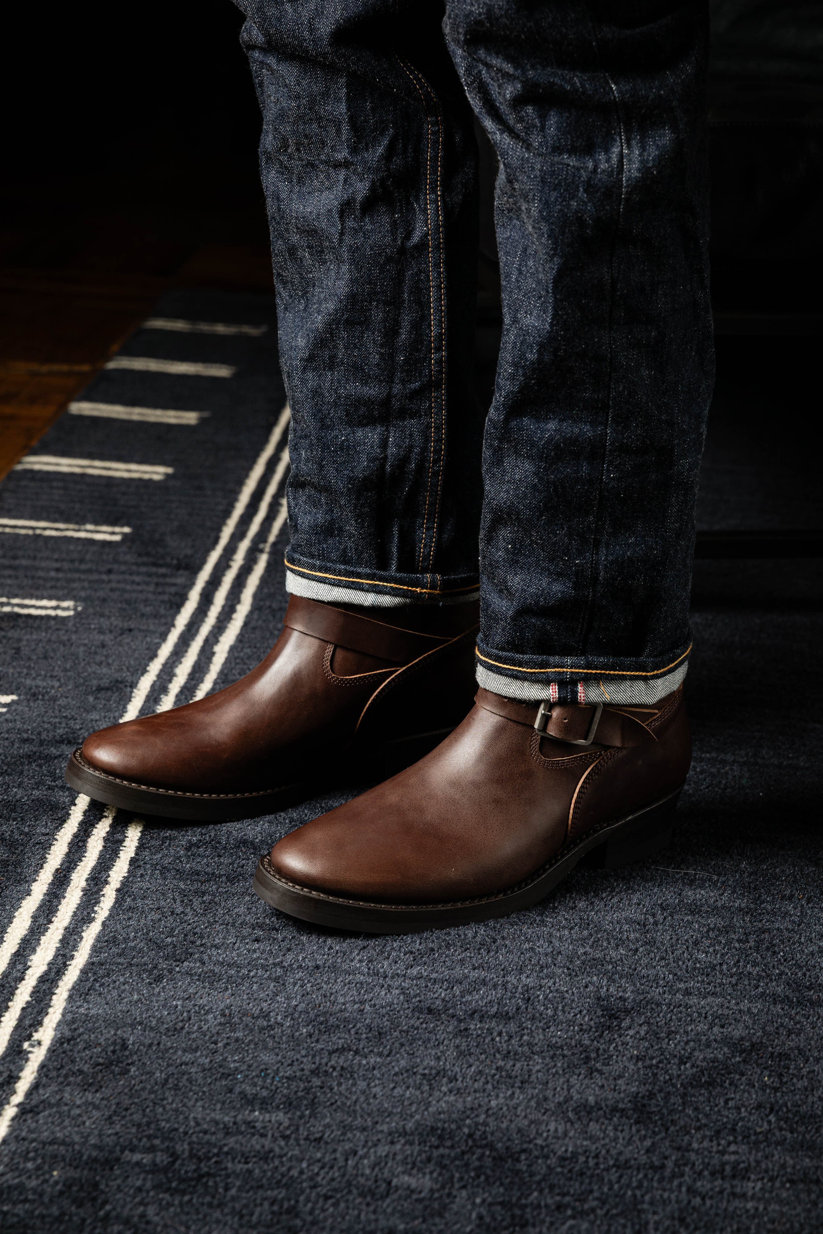 Addict Clothes - Horsebutt Engineer Boot - Brown