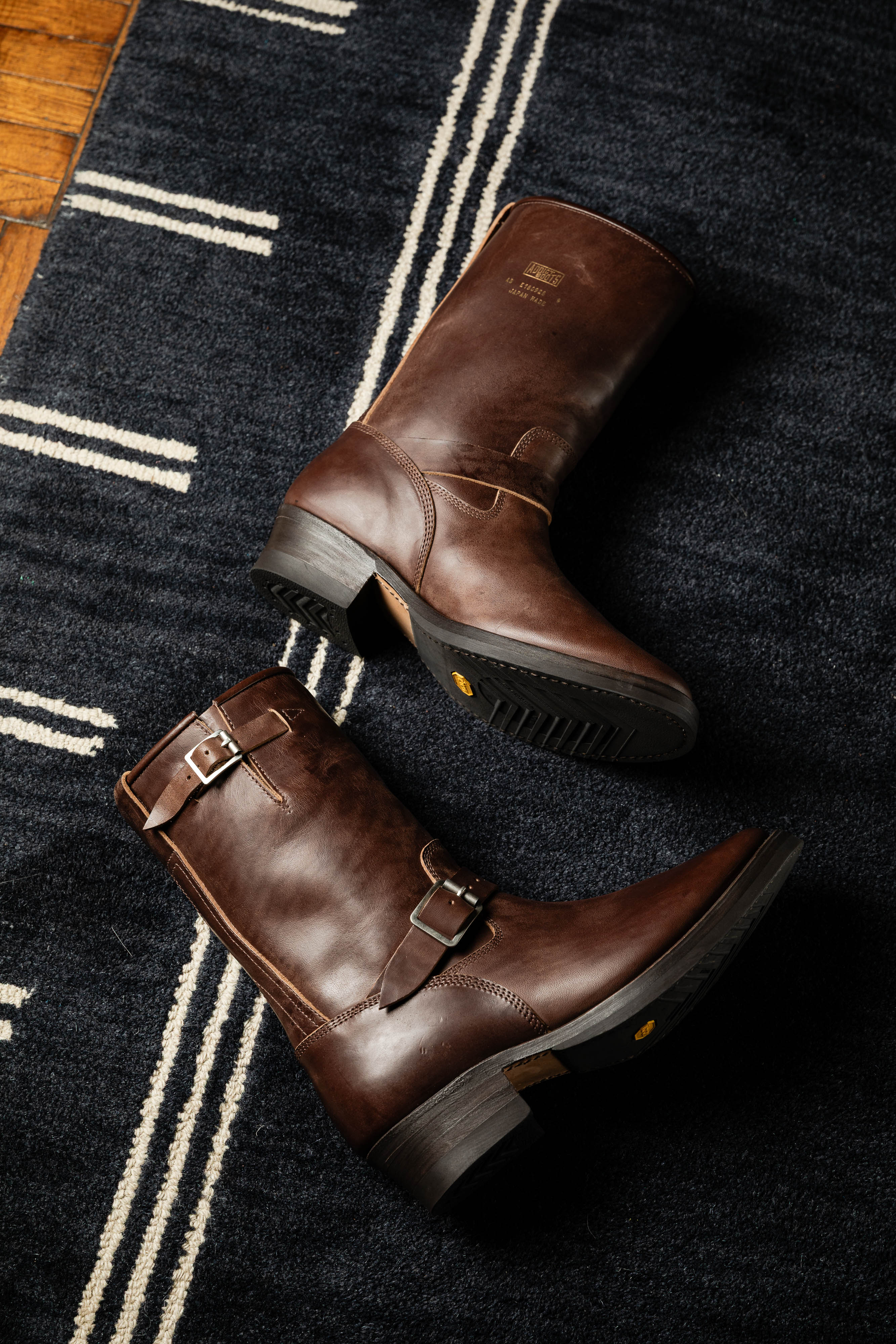 Addict Clothes - Horsebutt Engineer Boot - Brown