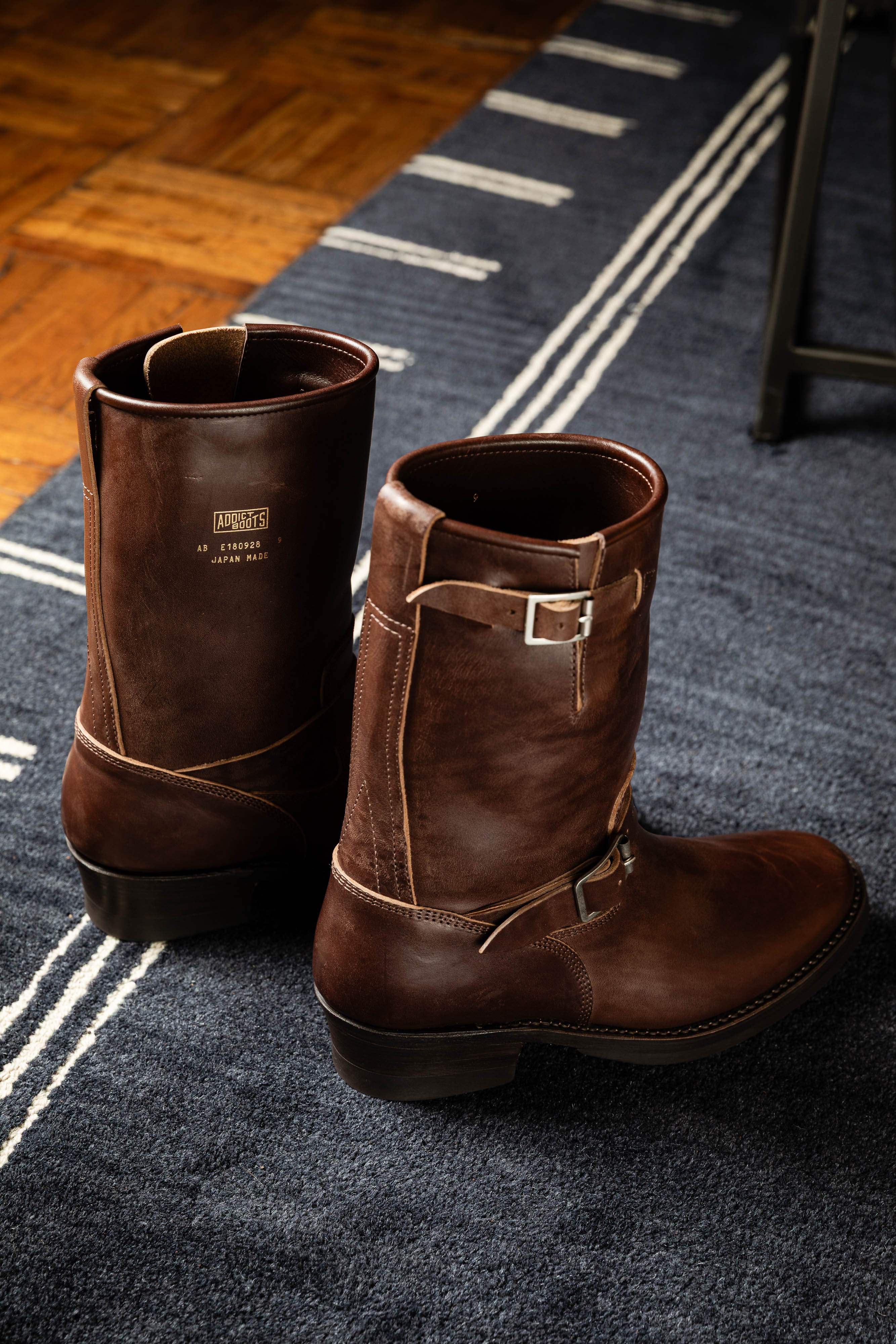 Addict Clothes - Horsebutt Engineer Boot - Brown