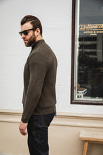 Addict Clothes - Cotton Waffle Drivers Knit - Olive
