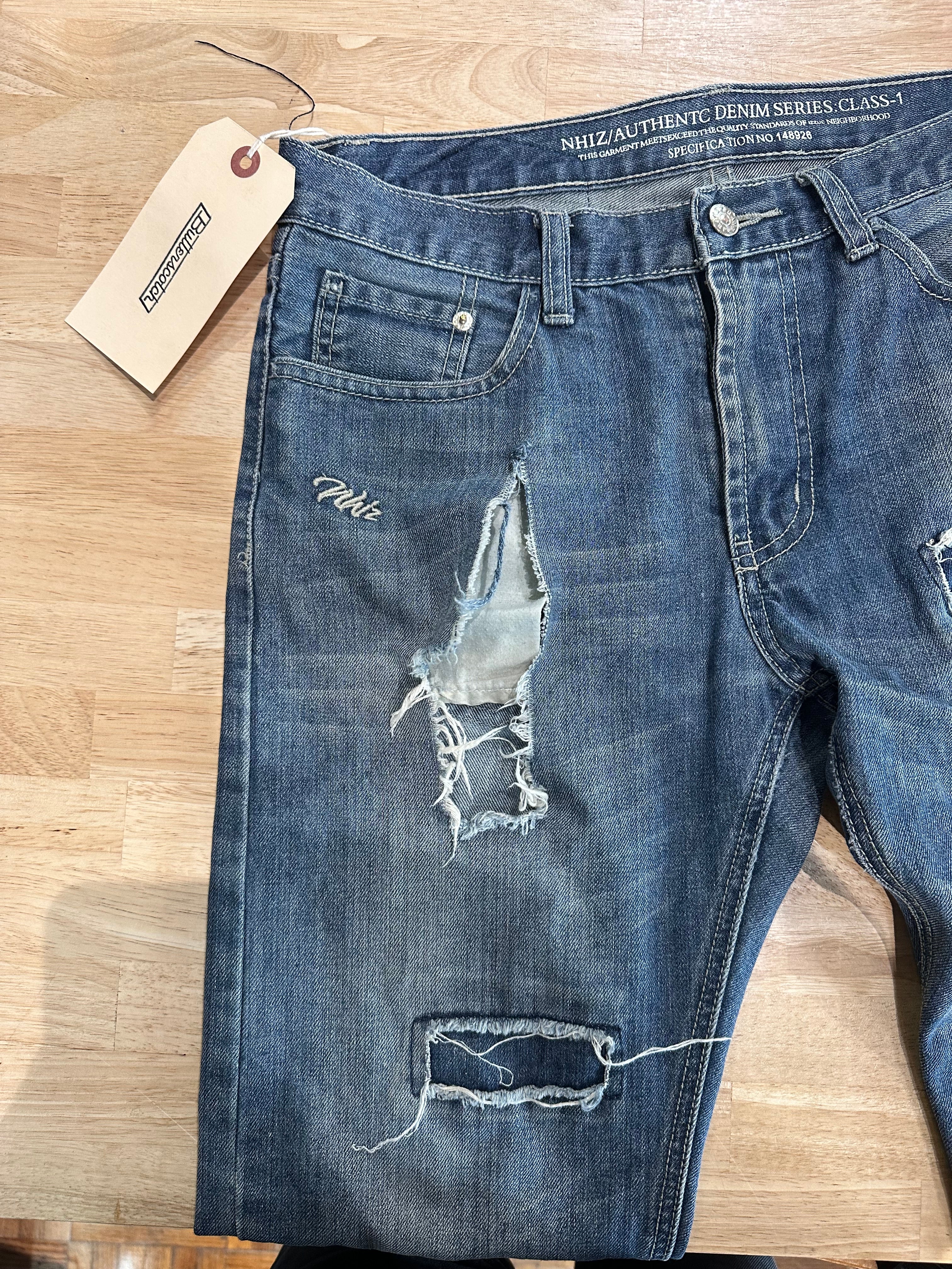 ButterScotch Denim Repair - Darning Hole Repair