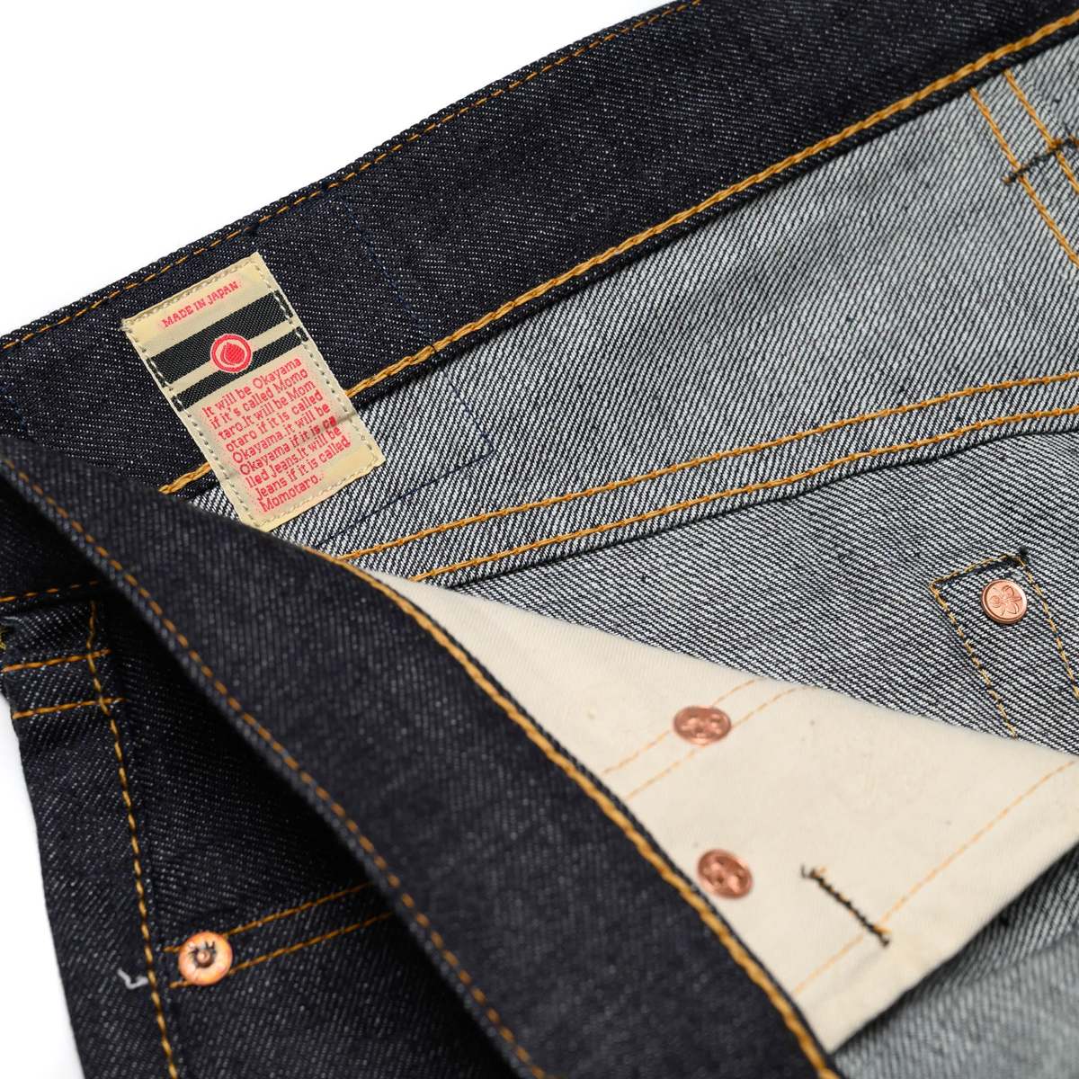 Momotaro - Natural Tapered - 15.7oz Zimbabwe Selvedge