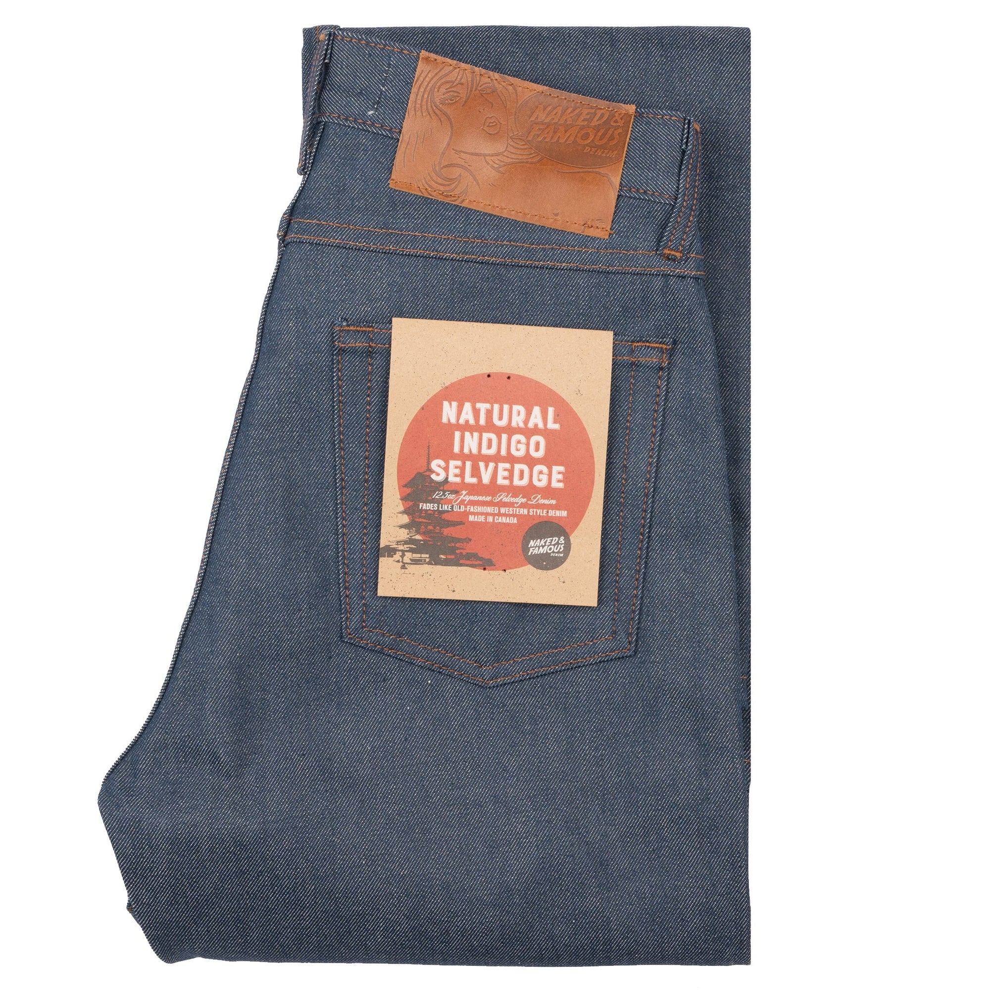Naked & Famous - True Guy - Natural Indigo Selvedge