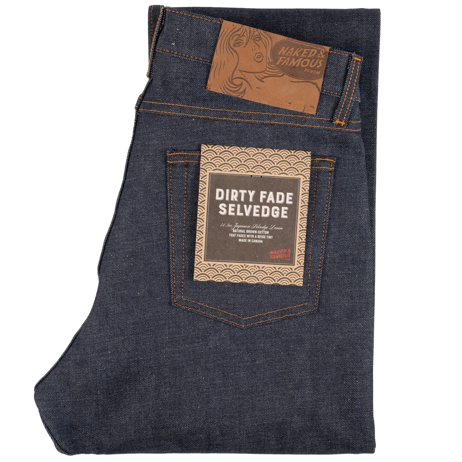 Naked & Famous - True Guy - Dirty Fade Selvedge