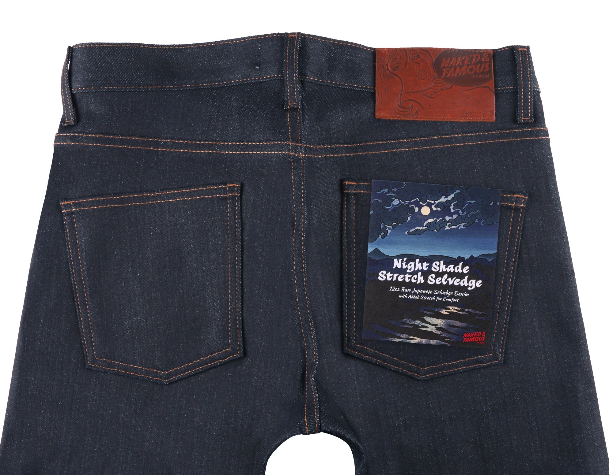 Naked And Famous Super Guy Summer Sky Selvedge 100% outlets Cotton Jeans Mens Sz 28 Raw