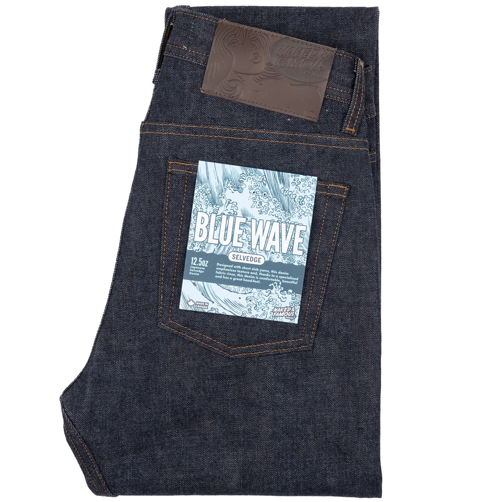 Naked & Famous - Super Guy - 12.5oz Blue Wave Selvedge