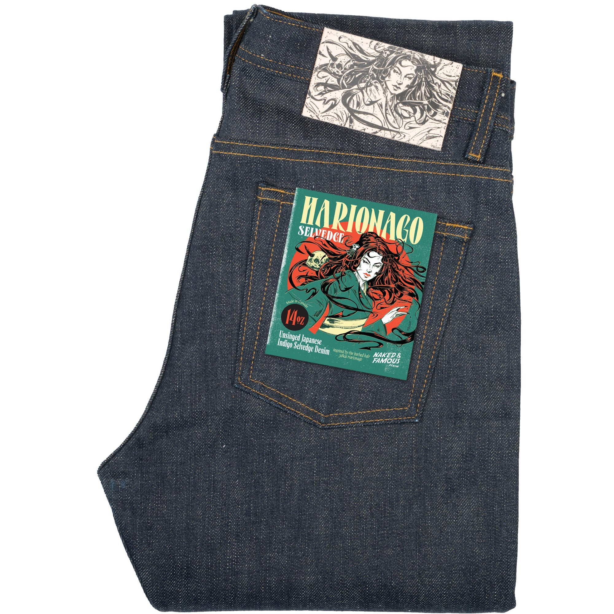 Naked & Famous - Weird Guy - Harionago Selvedge