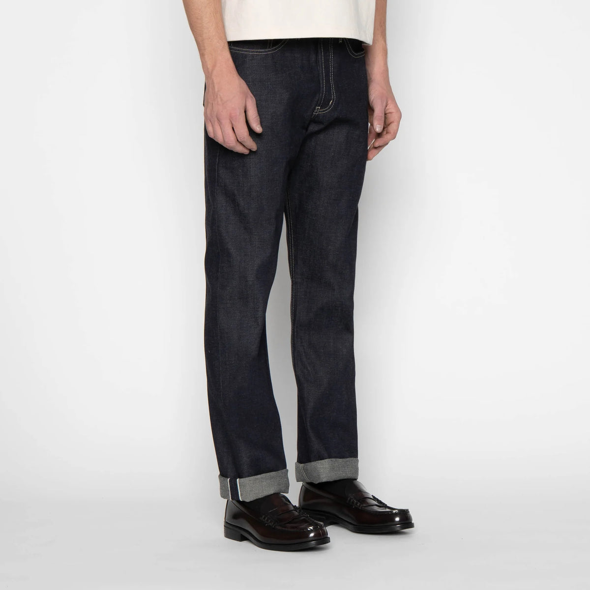 Naked & Famous - True Guy - FoxFibre® Green Weft Selvedge