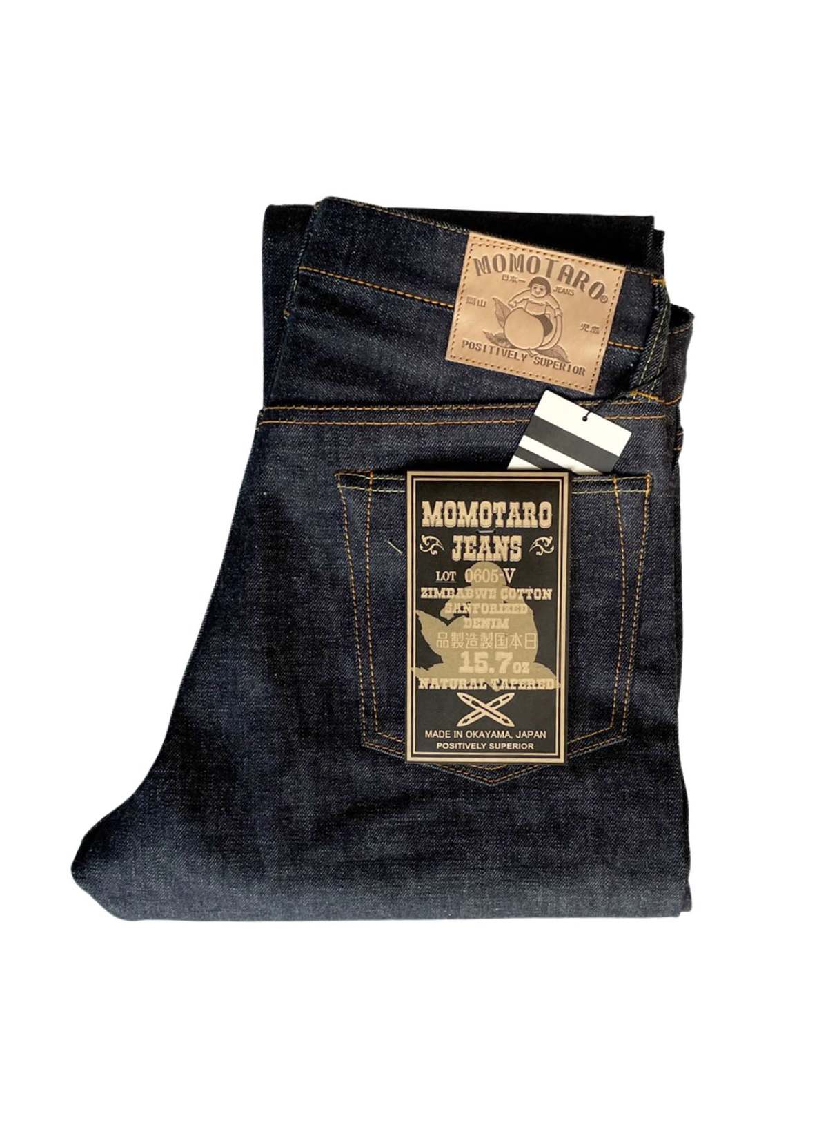 Momotaro - Natural Tapered - 15.7oz Zimbabwe Selvedge