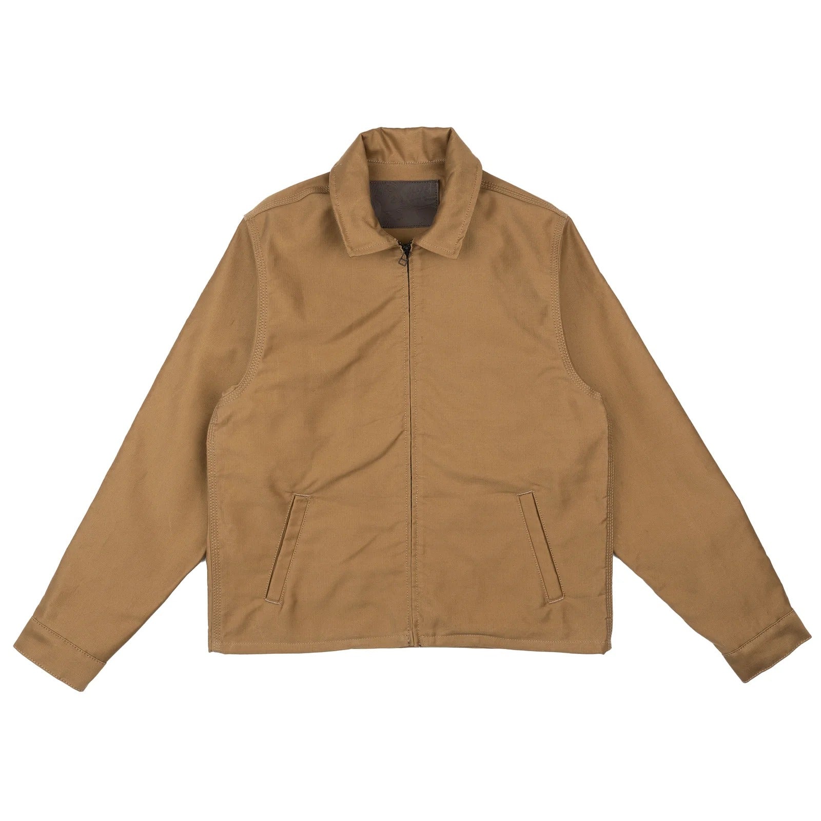 Naked & Famous - Zip Jacket - Brushed Jungle Cloth - Tan