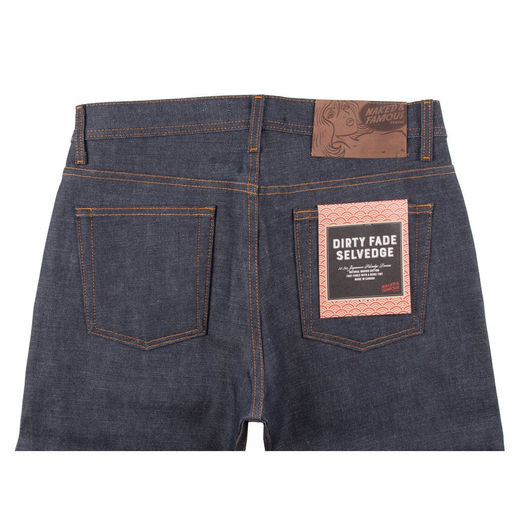 Naked & Famous - Weird Guy - Dirty Fade Selvedge