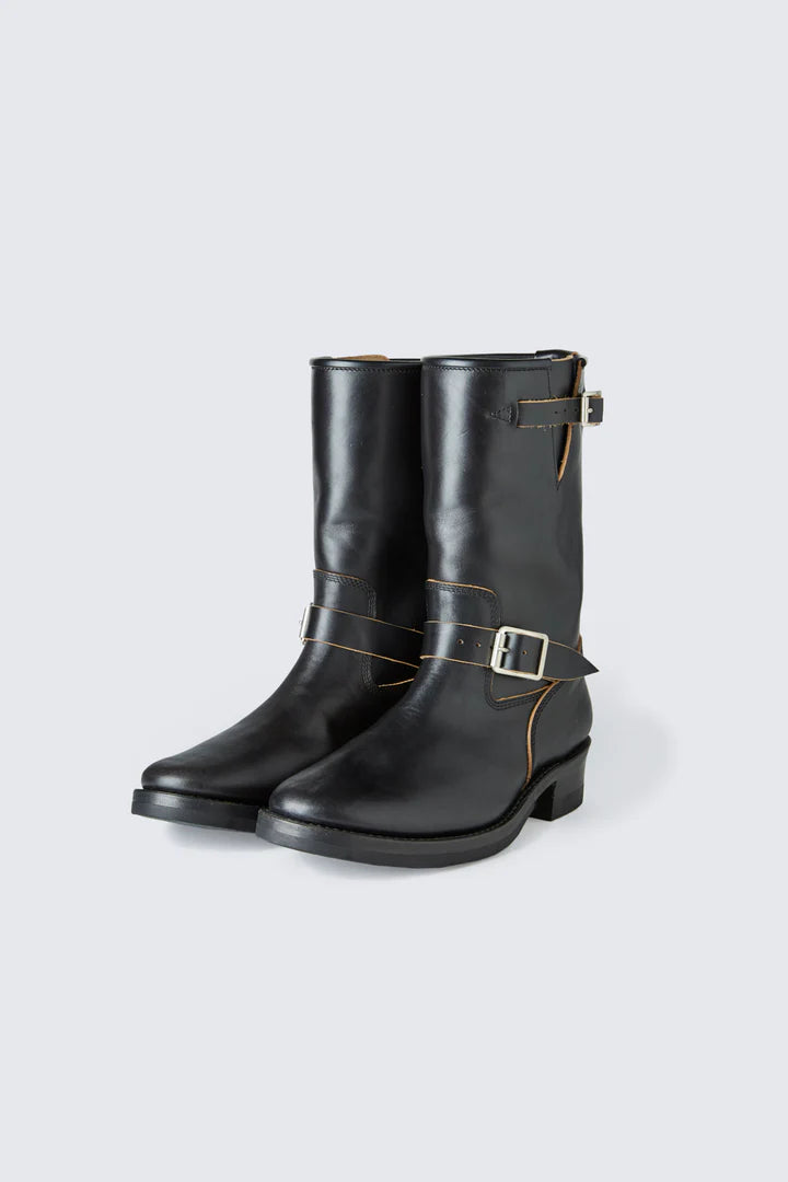 Addict Clothes - Horsebutt Engineer Boot - Black