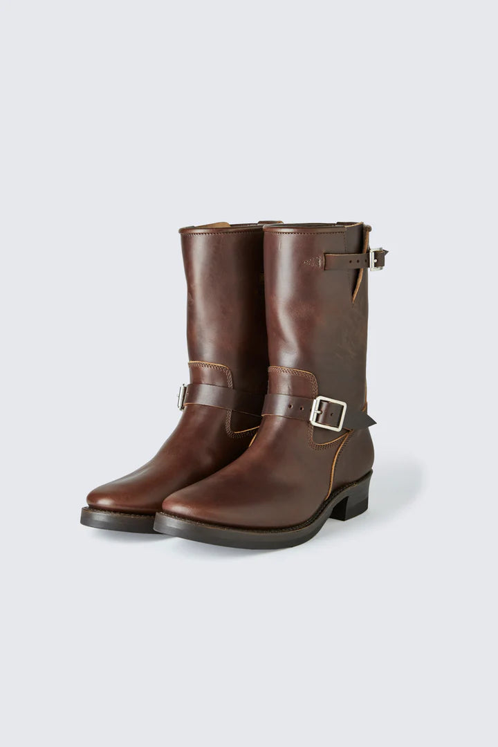 Addict Clothes - Horsebutt Engineer Boot - Brown