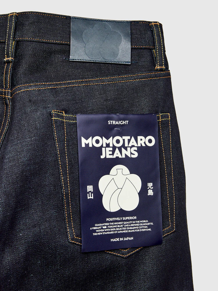 Momotaro - MMJB0100 "Standard" 14.7oz Indigo Selvedge Denim - Straight Fit