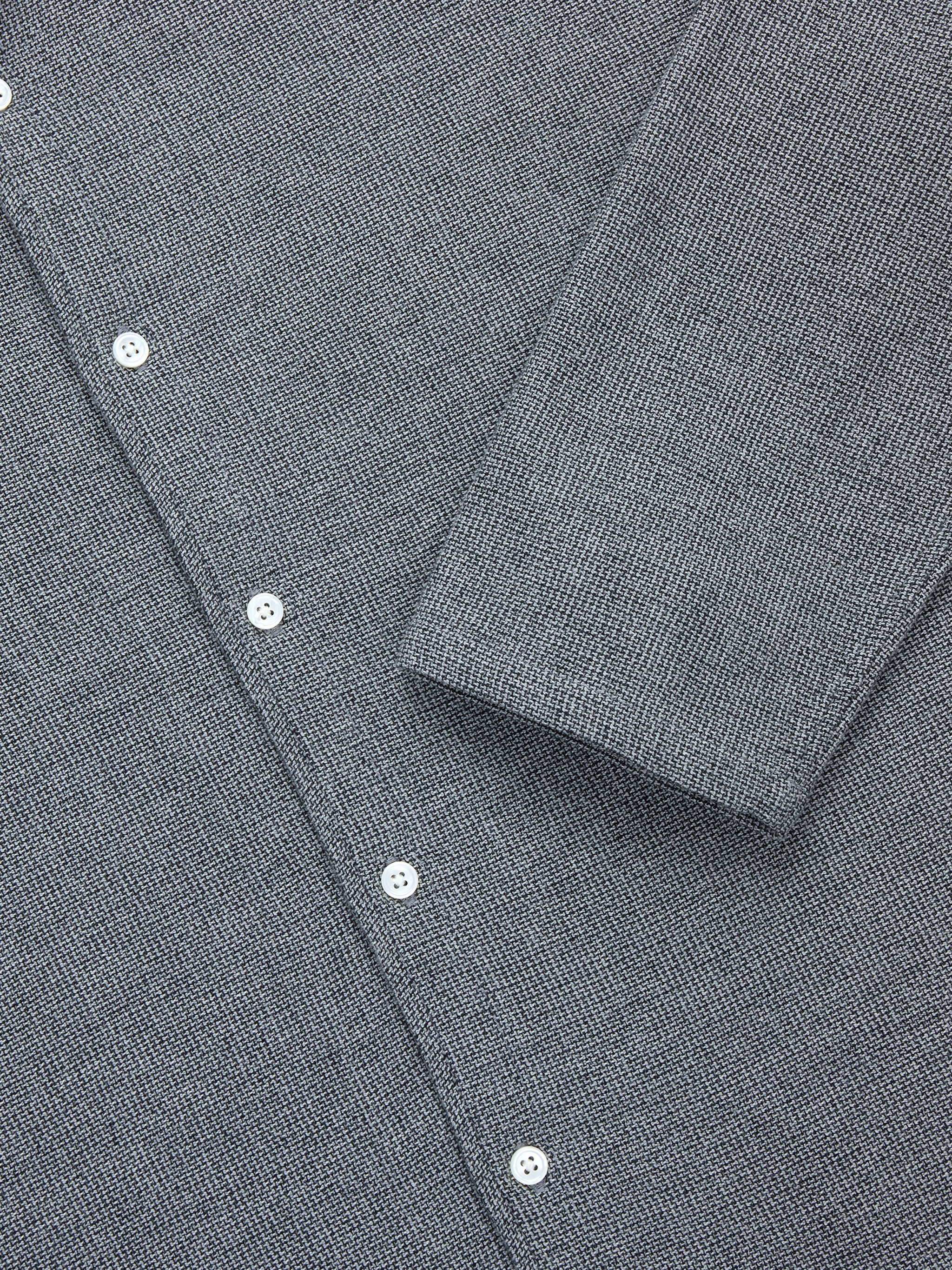 3sixteen - Loop Collar Shirt - Black Marled