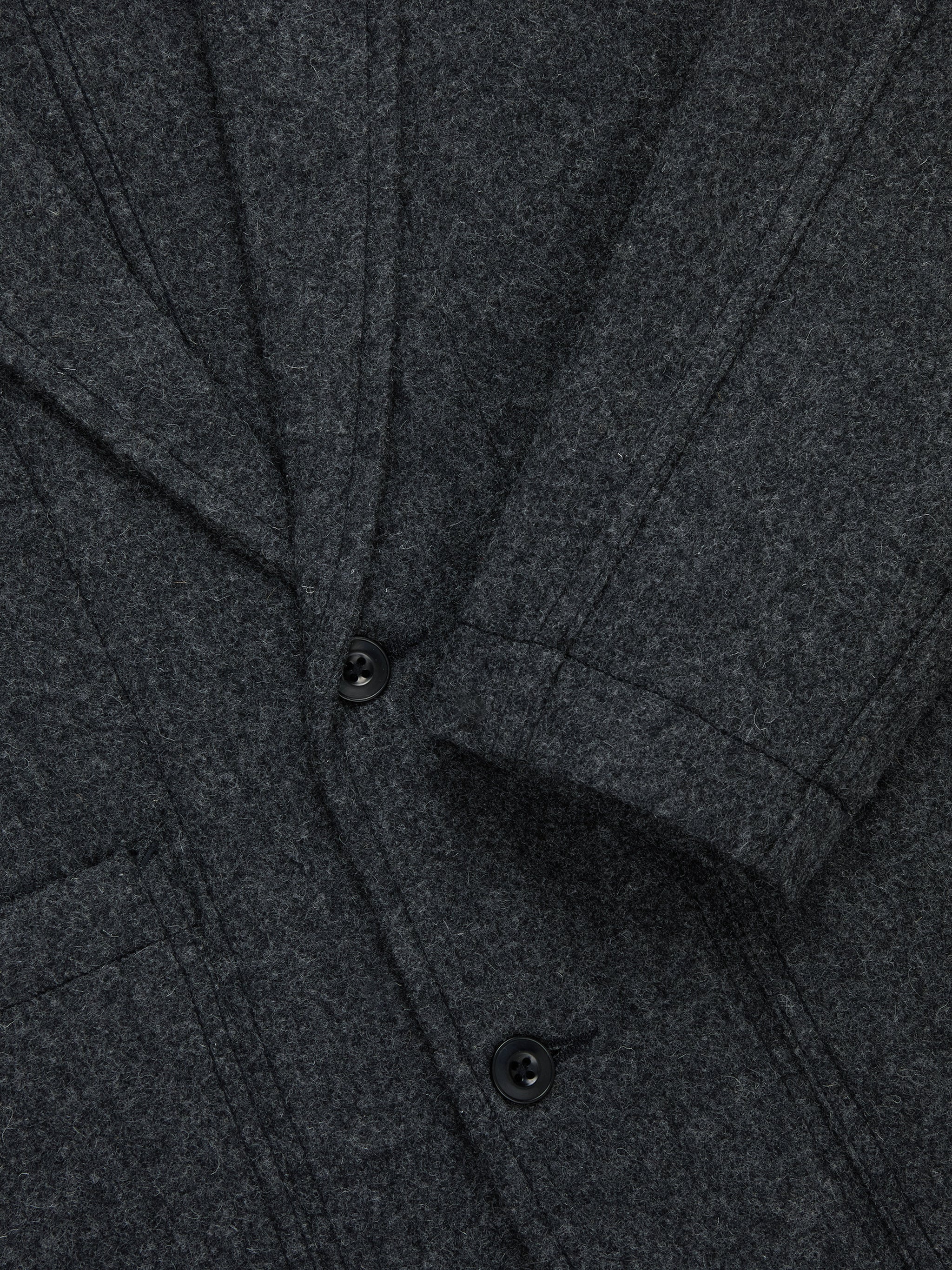3sixteen - Work Blazer Grey - Melton Wool