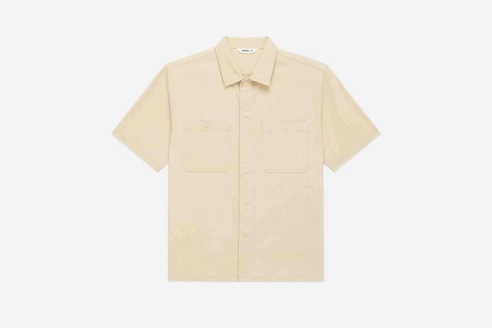 3sixteen - Short Sleeve Work Shirt - Ecru Twill