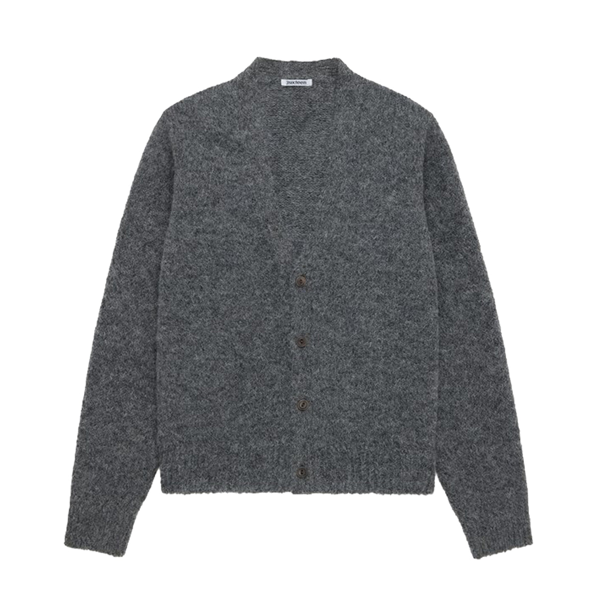 3sixteen - Classic Cardigan - Pewter Alpaca