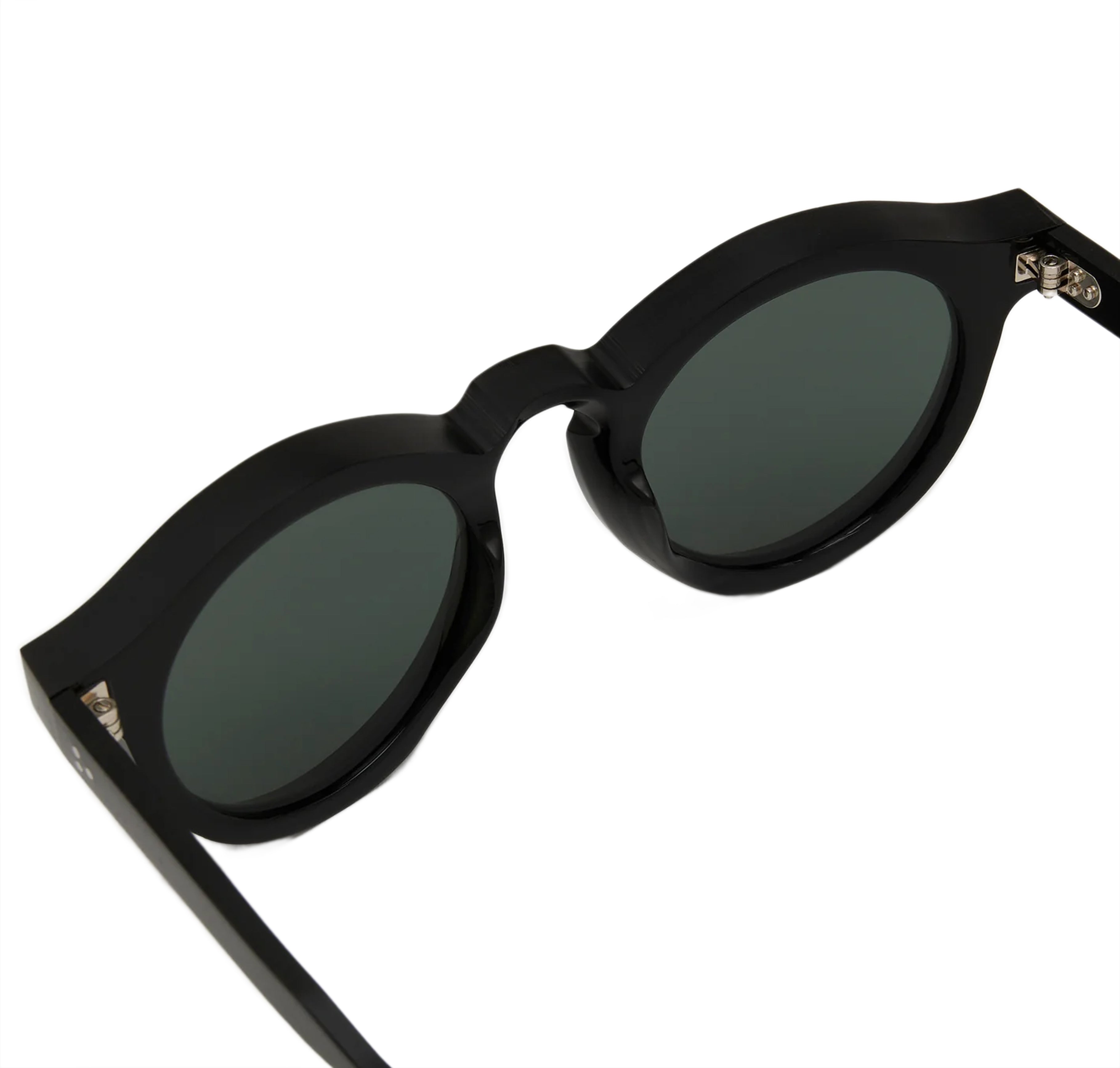 3sixteen - P3 Round ⁠-⁠ SP⁠-⁠01 Sunglasses - Black/Green