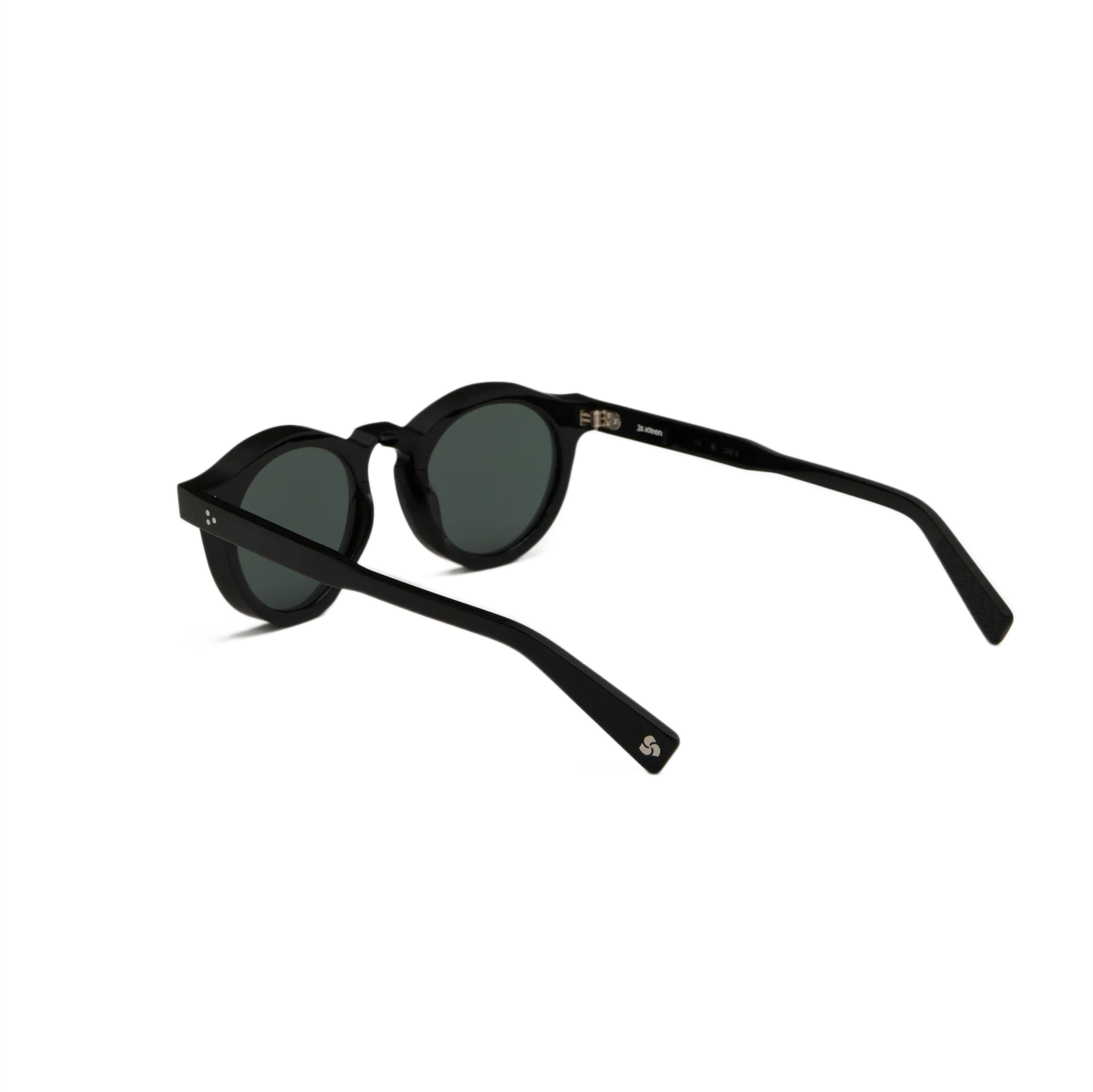 3sixteen - P3 Round ⁠-⁠ SP⁠-⁠01 Sunglasses - Black/Green