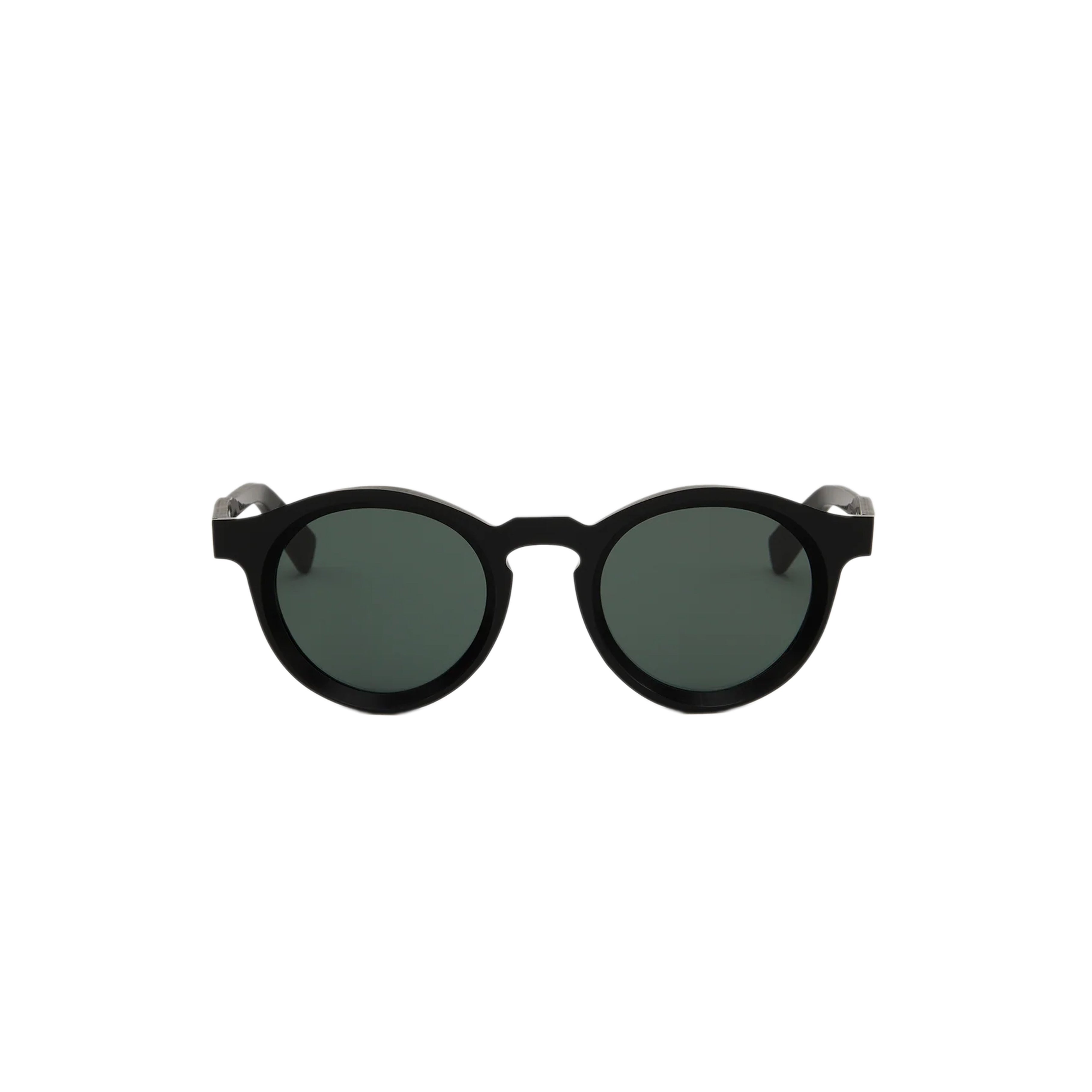 3sixteen - P3 Round ⁠-⁠ SP⁠-⁠01 Sunglasses - Black/Green